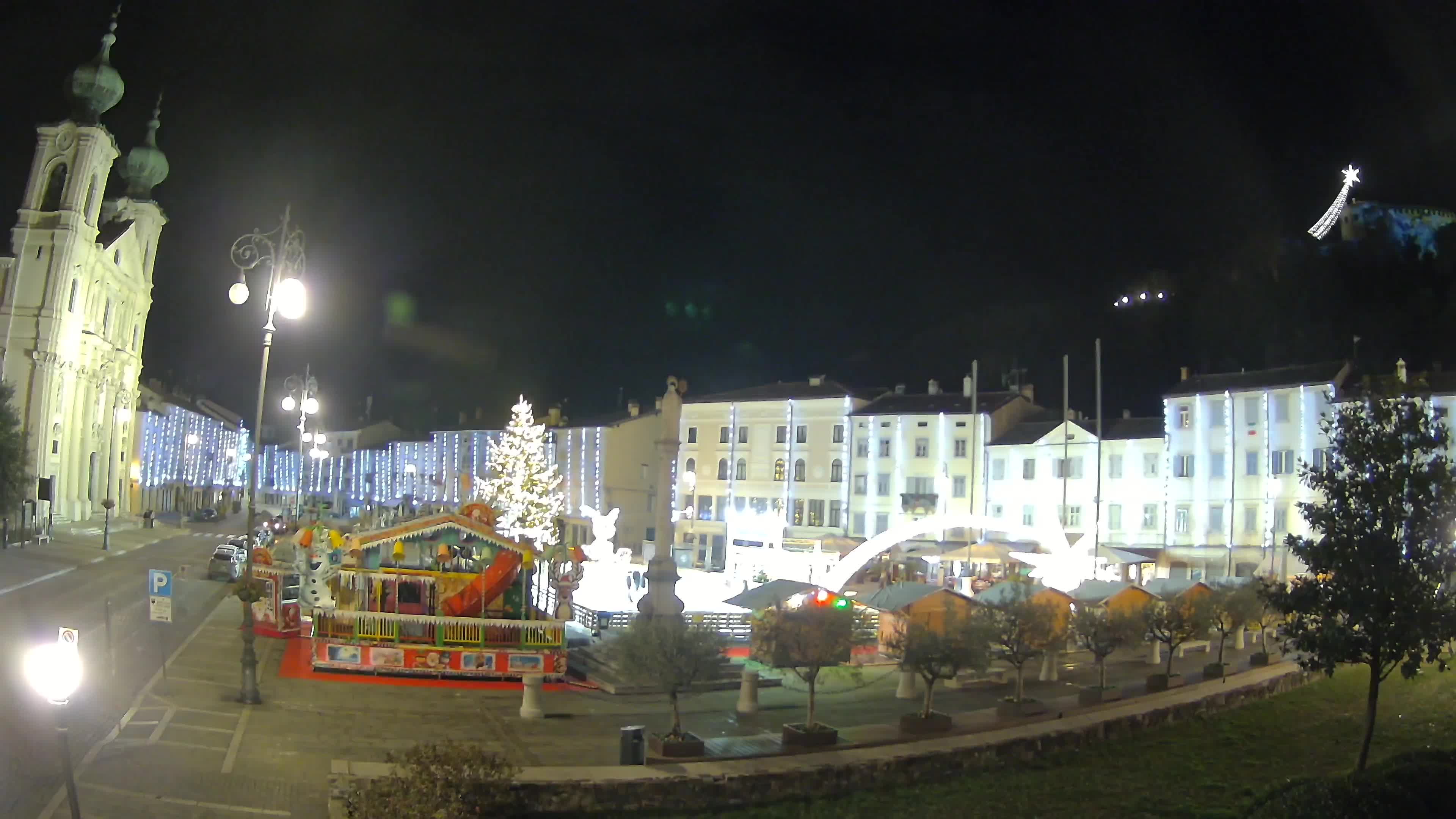 Webcam Gorizia Vittoria square – Church of st. Ignazio
