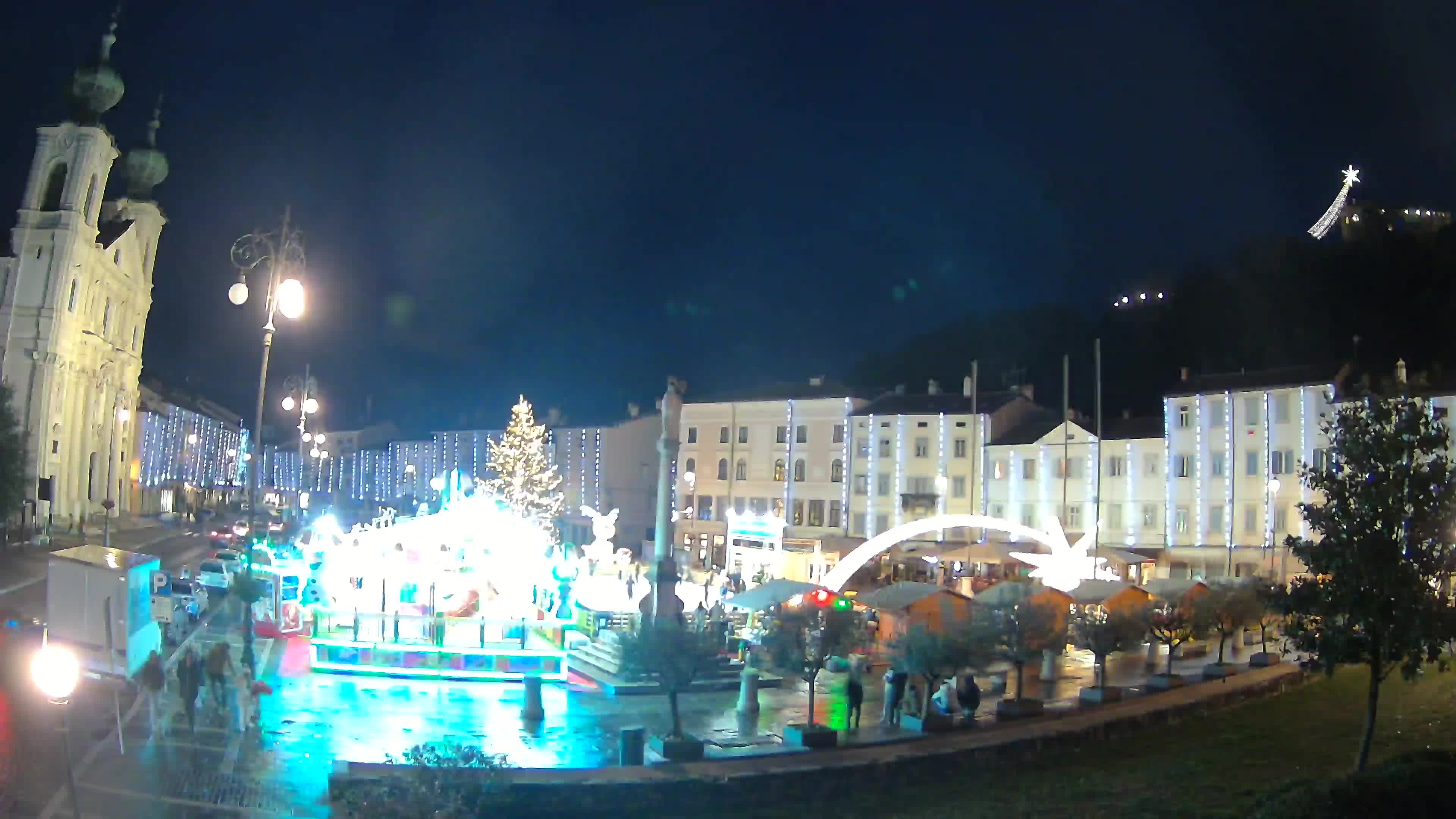 Gorizia – Place Vittoria – église st. Ignazio