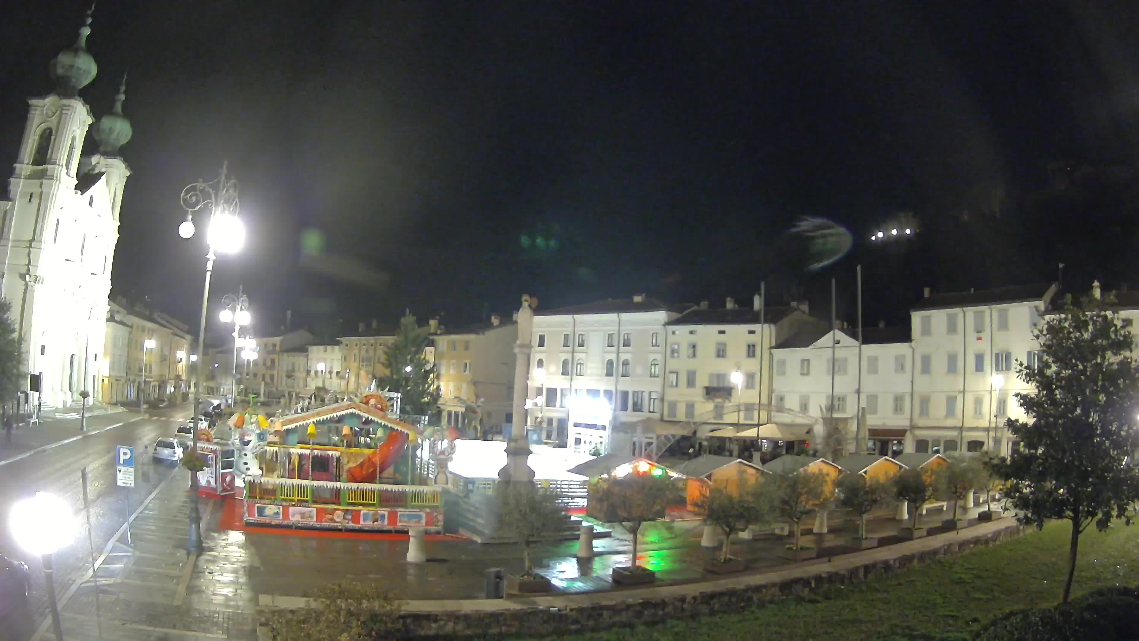 Gorizia – Plaza Vittoria – iglesia de San Pedro. Ignacio