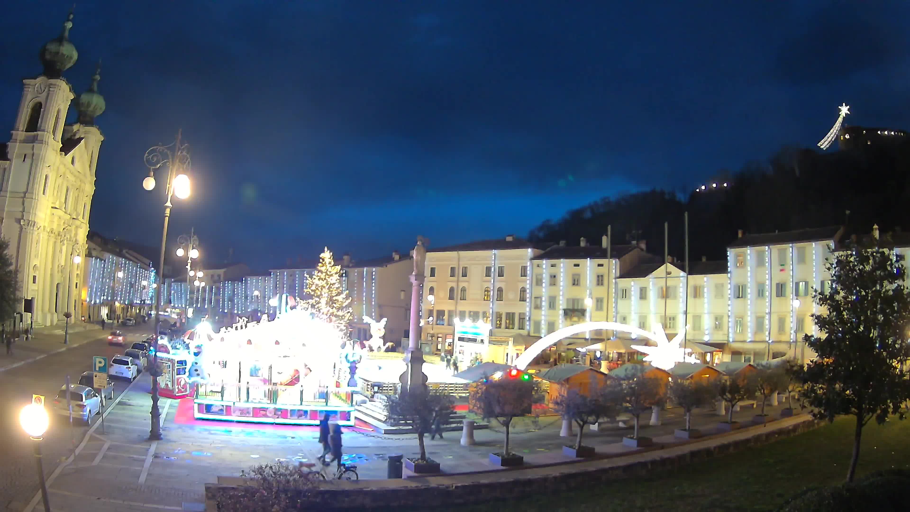 Webcam Gorizia Vittoria square – Church of st. Ignazio