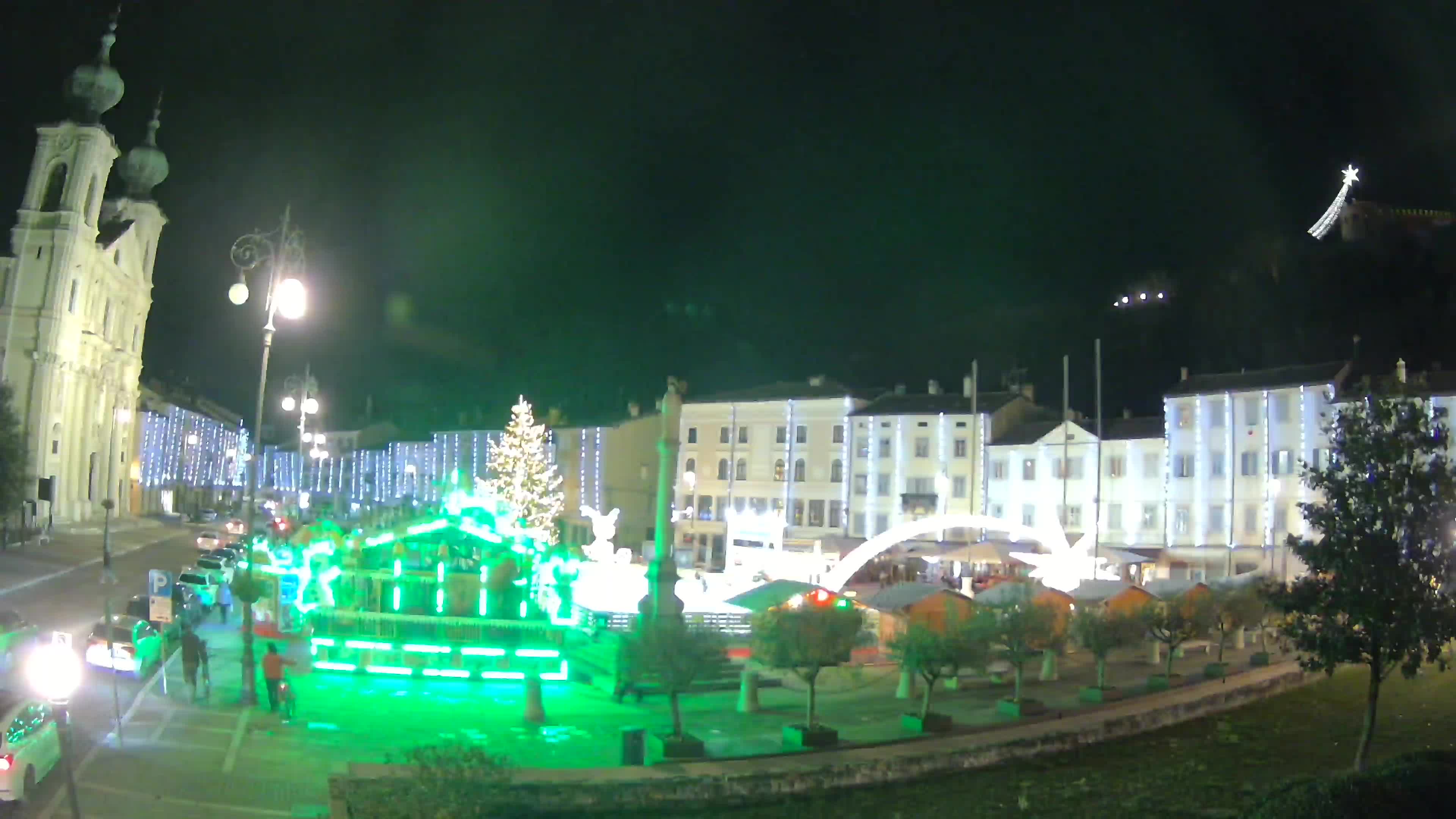 Webcam Gorizia Vittoria square – Church of st. Ignazio