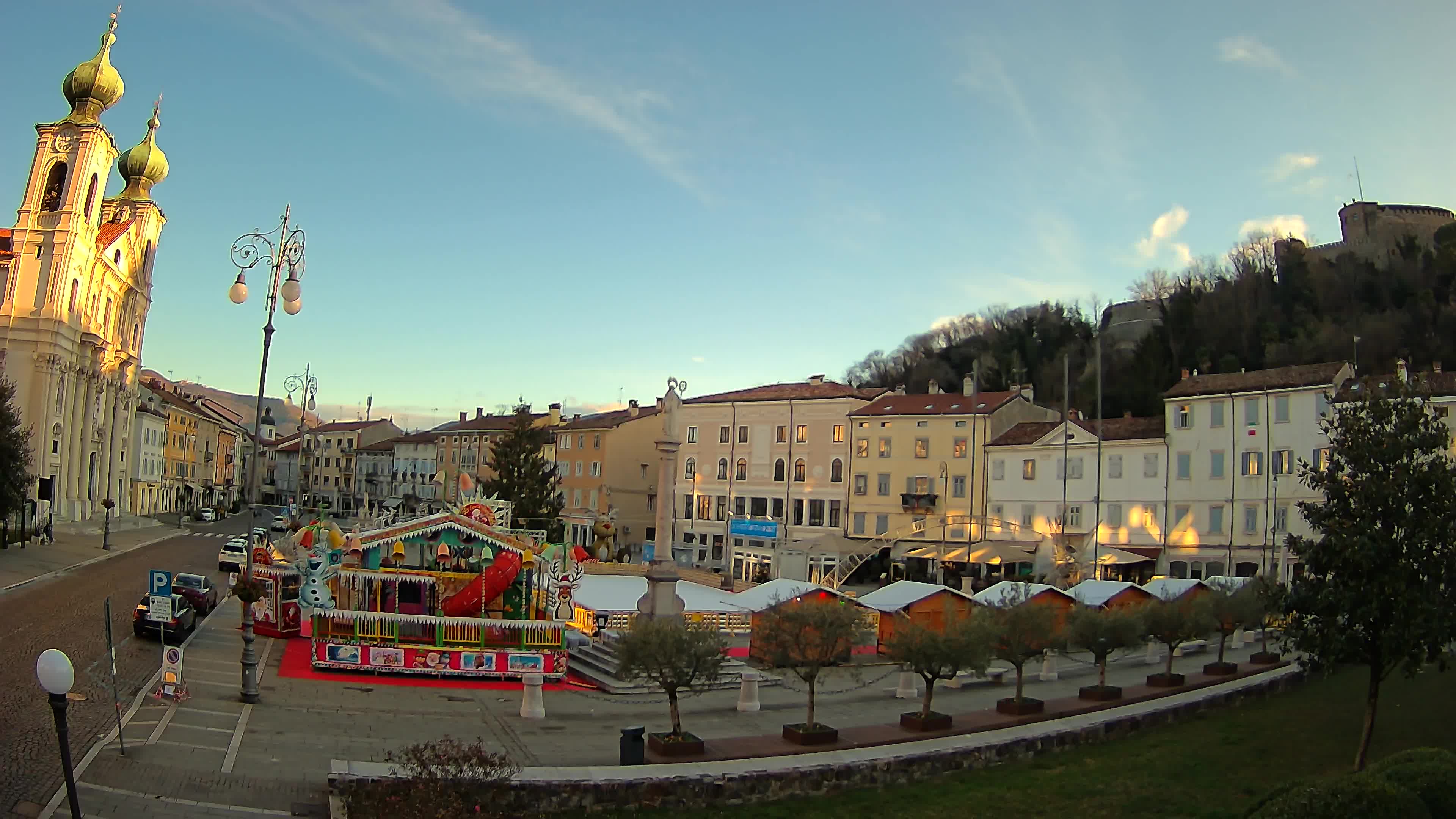 Gorizia – Place Vittoria – église st. Ignazio