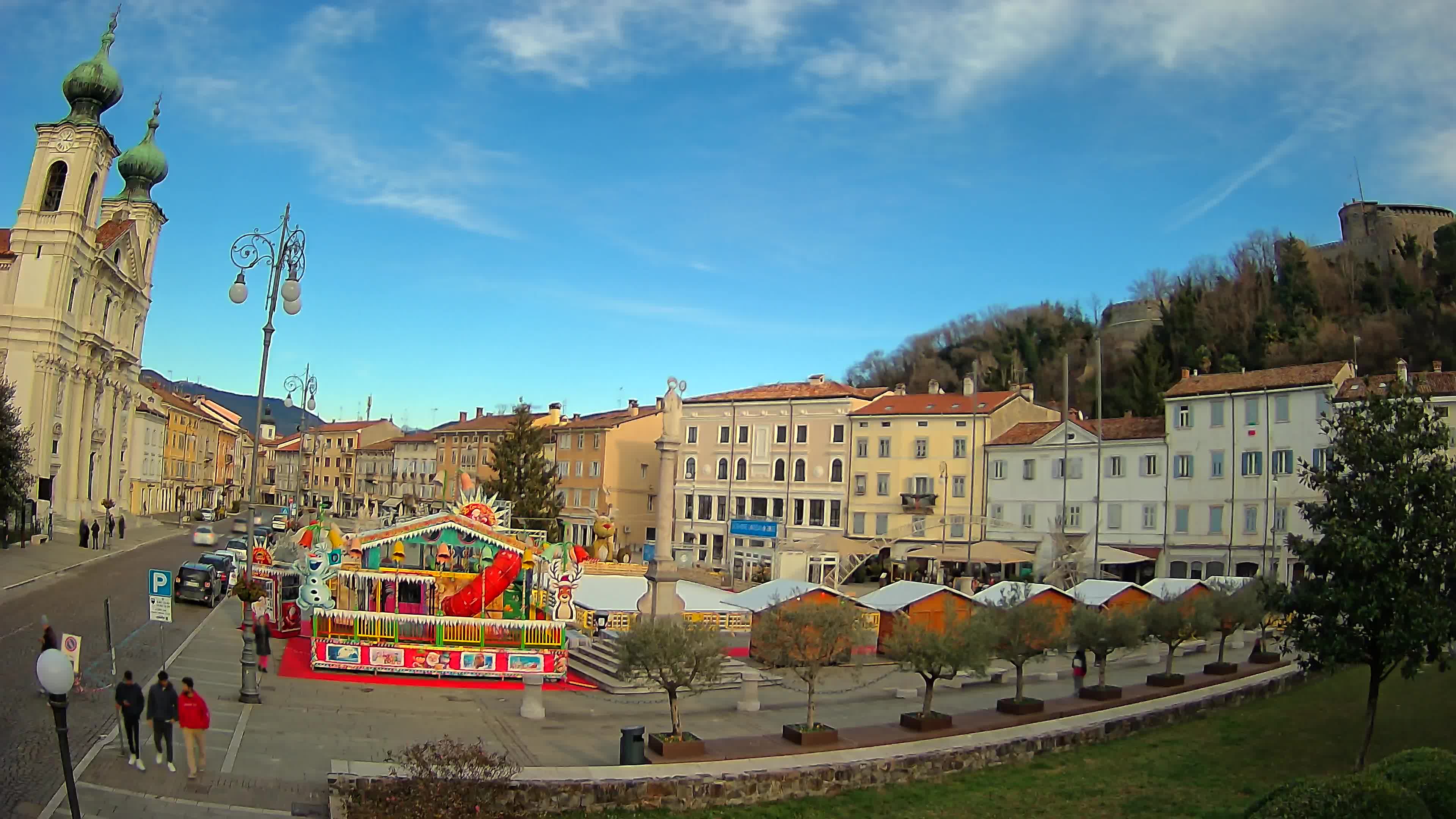 Webcam Gorizia Vittoria square – Church of st. Ignazio