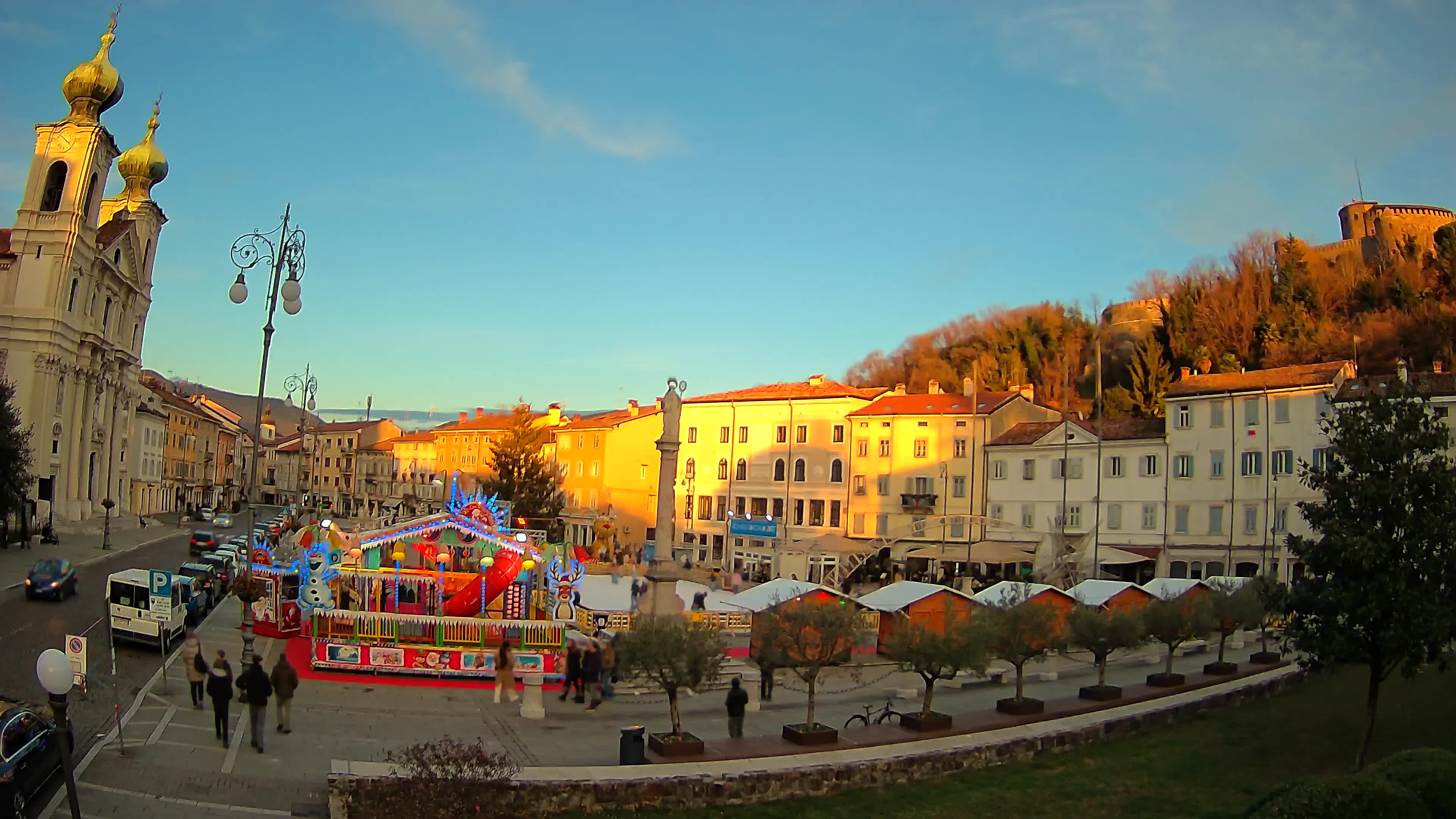 Webcam Gorizia Vittoria square – Church of st. Ignazio