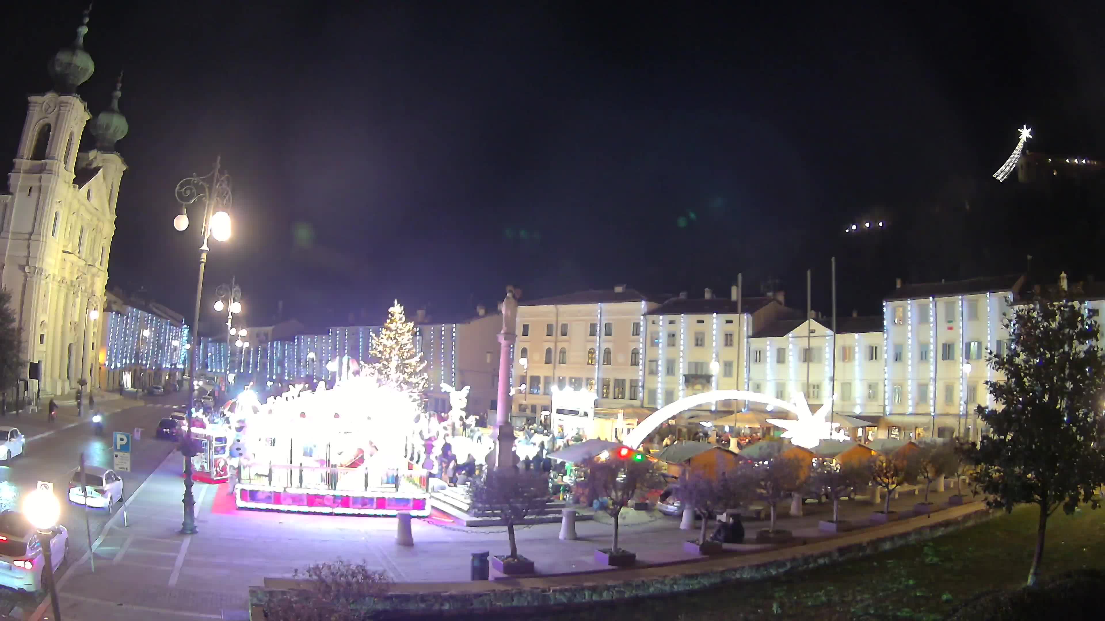 Webcam Gorizia Vittoria square – Church of st. Ignazio