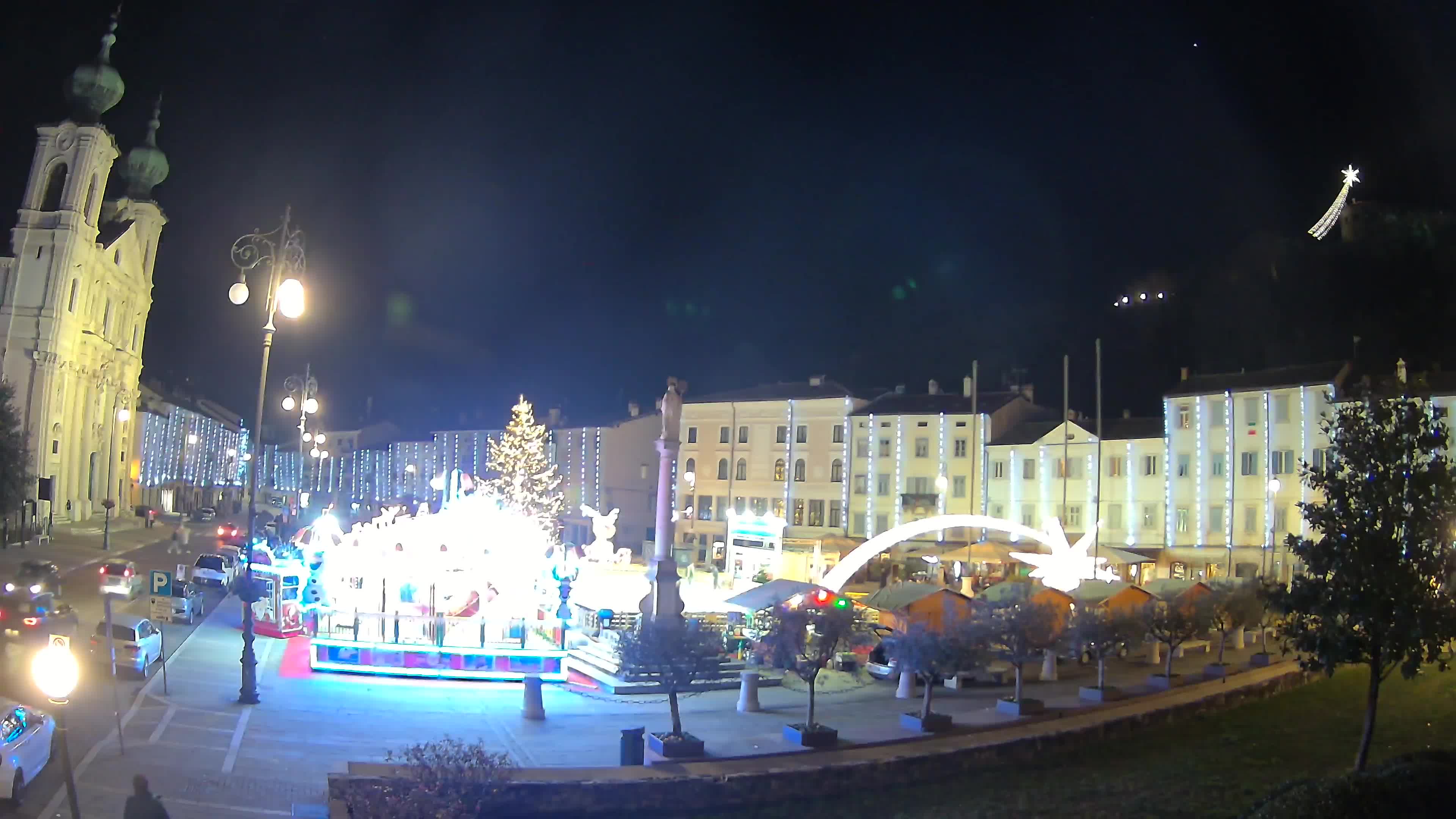 Webcam Gorizia Vittoria square – Church of st. Ignazio