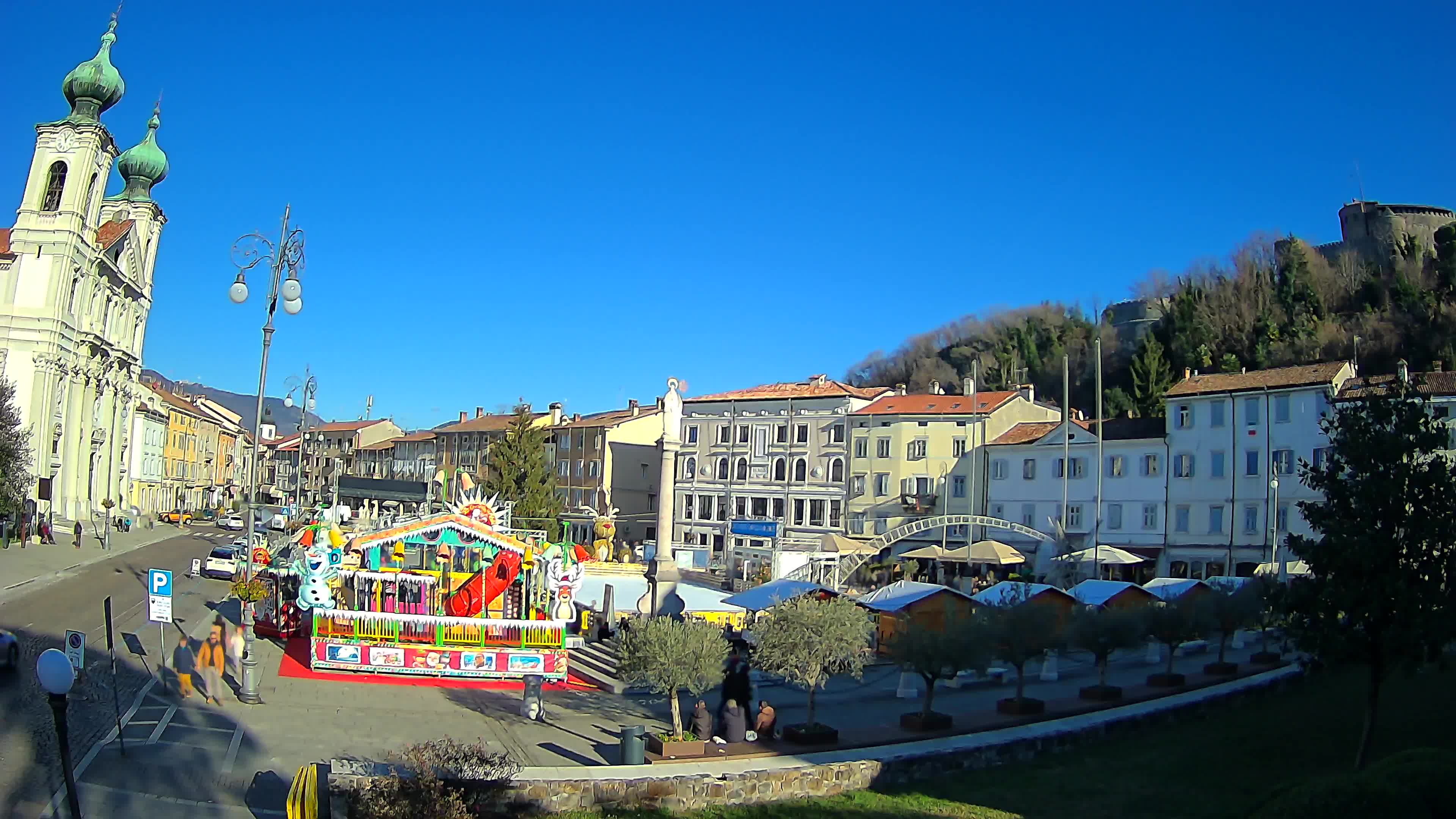 Webcam Gorizia Vittoria square – Church of st. Ignazio