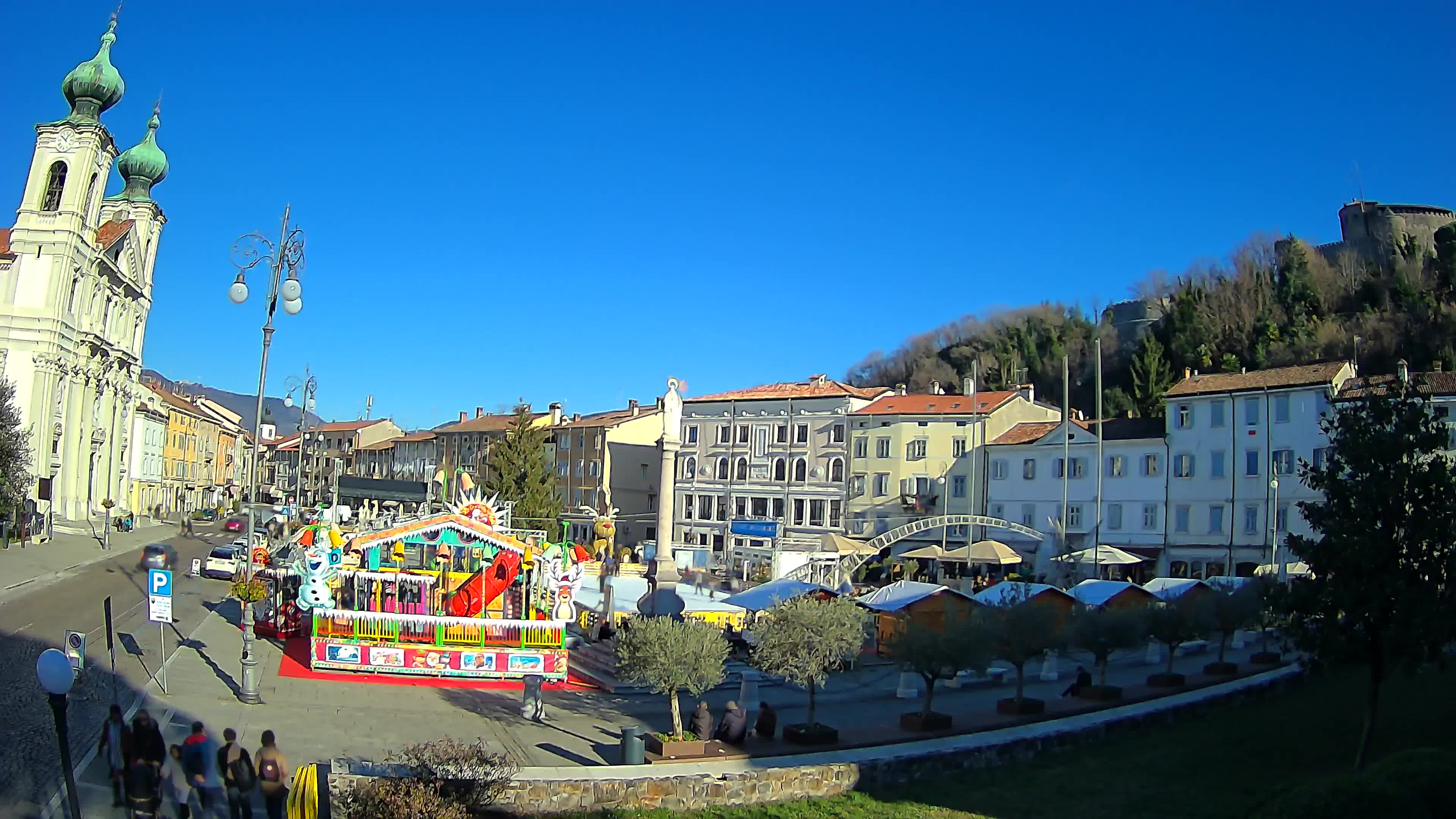 Webcam Gorizia Vittoria square – Church of st. Ignazio