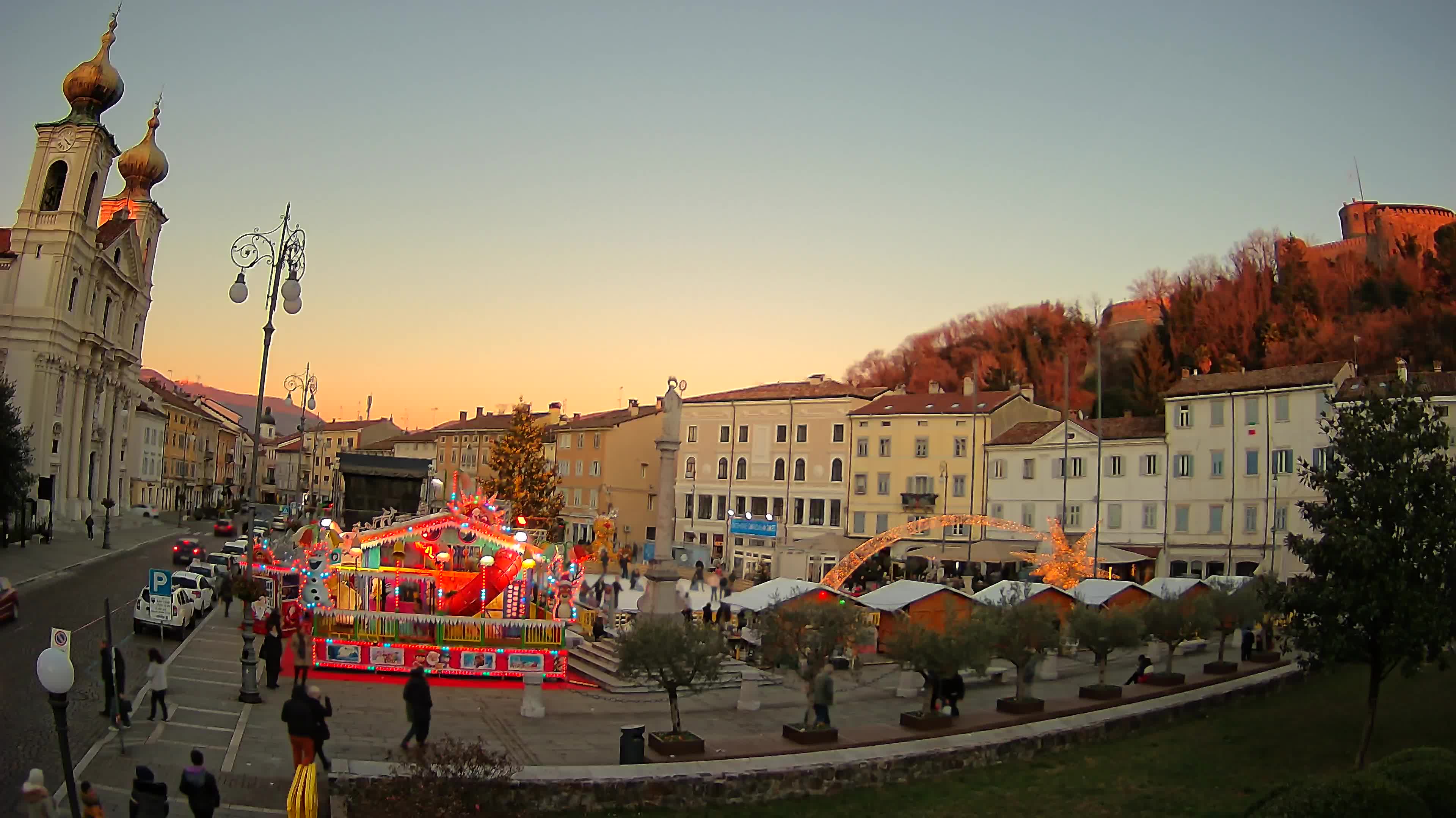 Görz – Vittoria-Platz – Kirche St. Ignazio