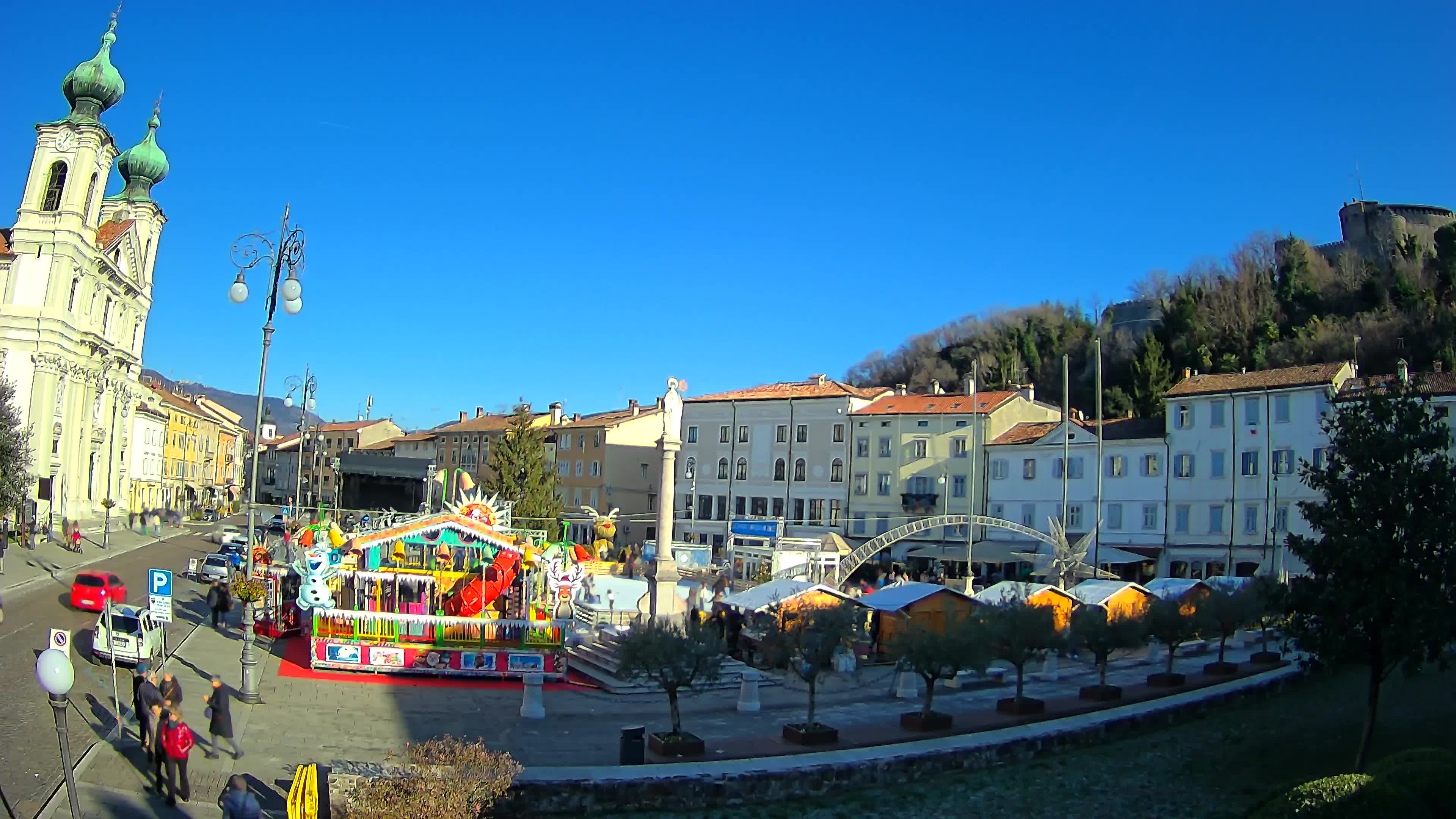 Gorizia – Place Vittoria – église st. Ignazio