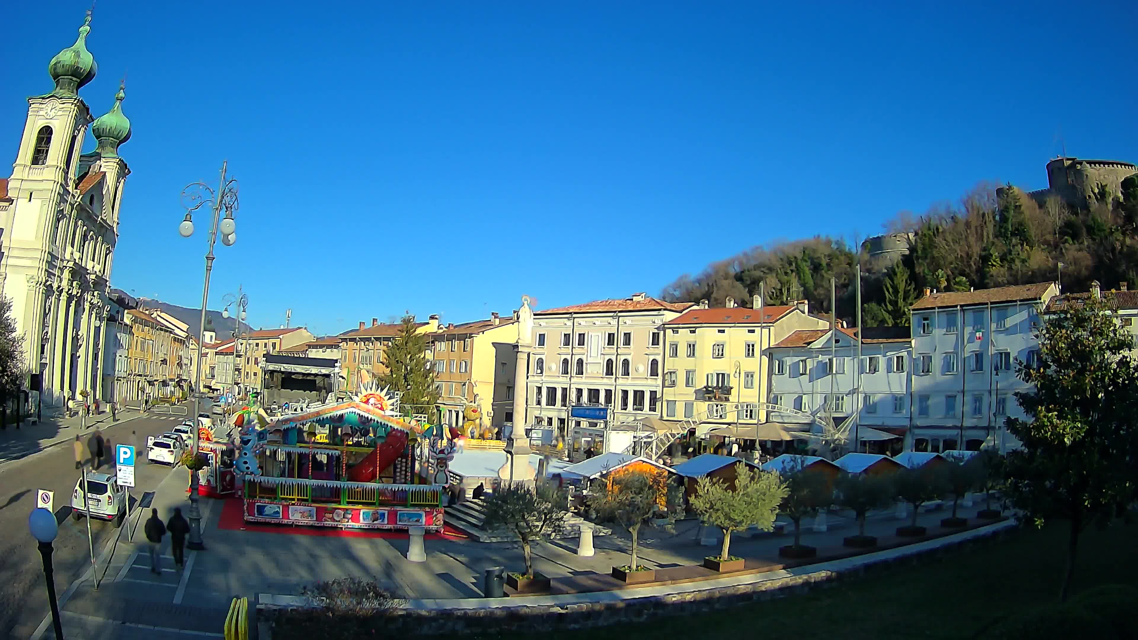 Gorizia – Place Vittoria – église st. Ignazio