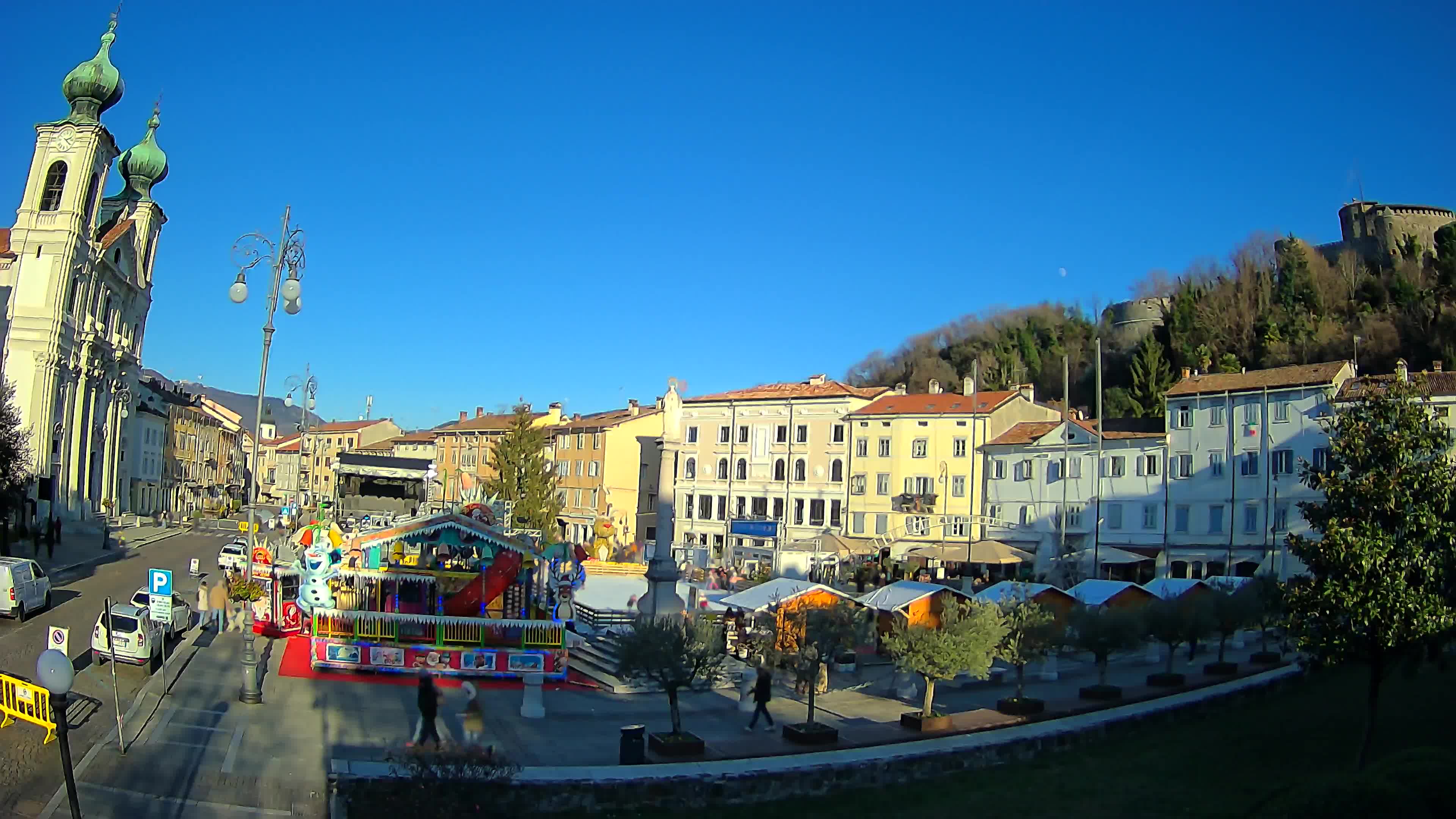 Webcam Gorizia Vittoria square – Church of st. Ignazio