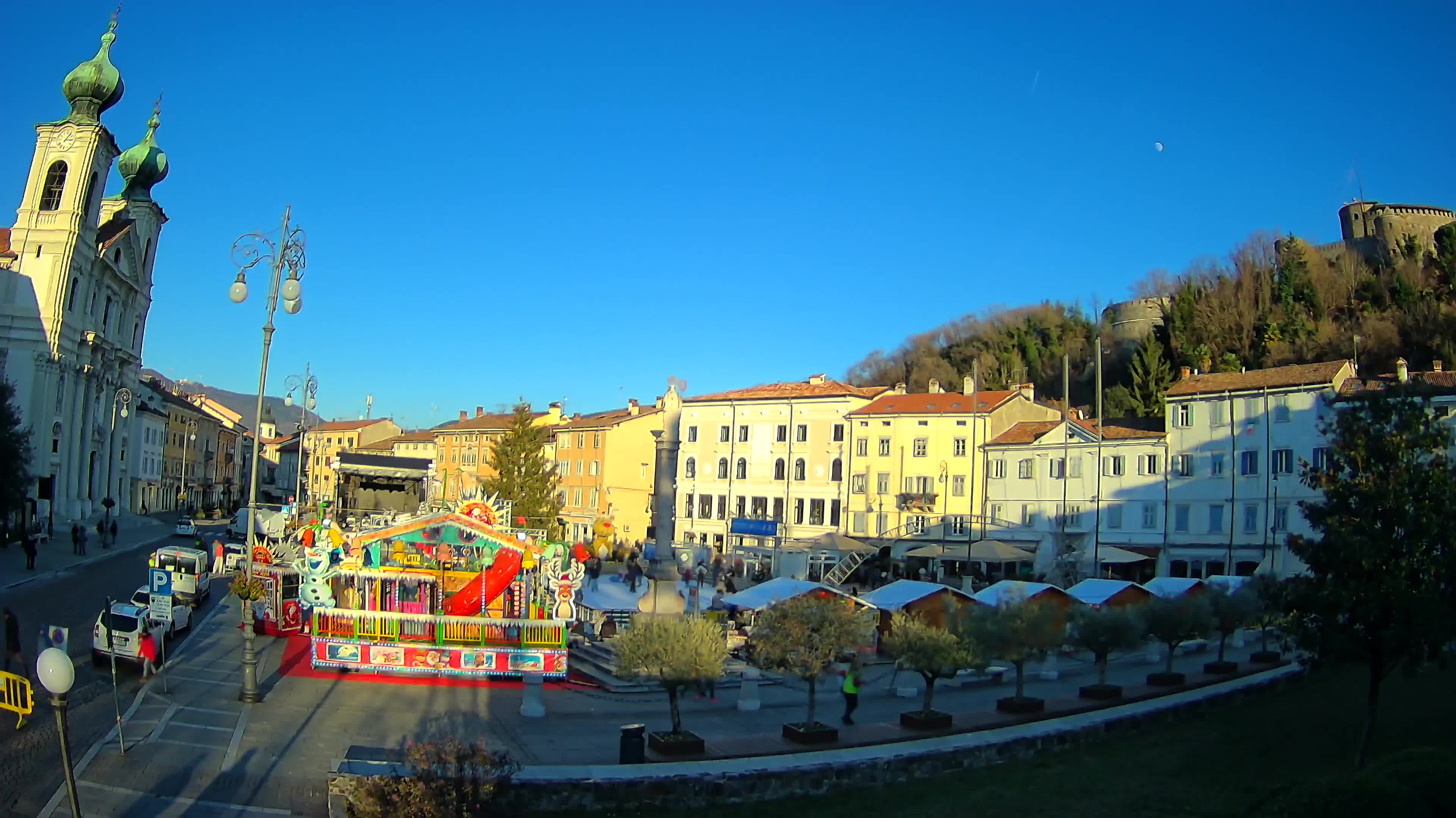 Webcam Gorizia Vittoria square – Church of st. Ignazio