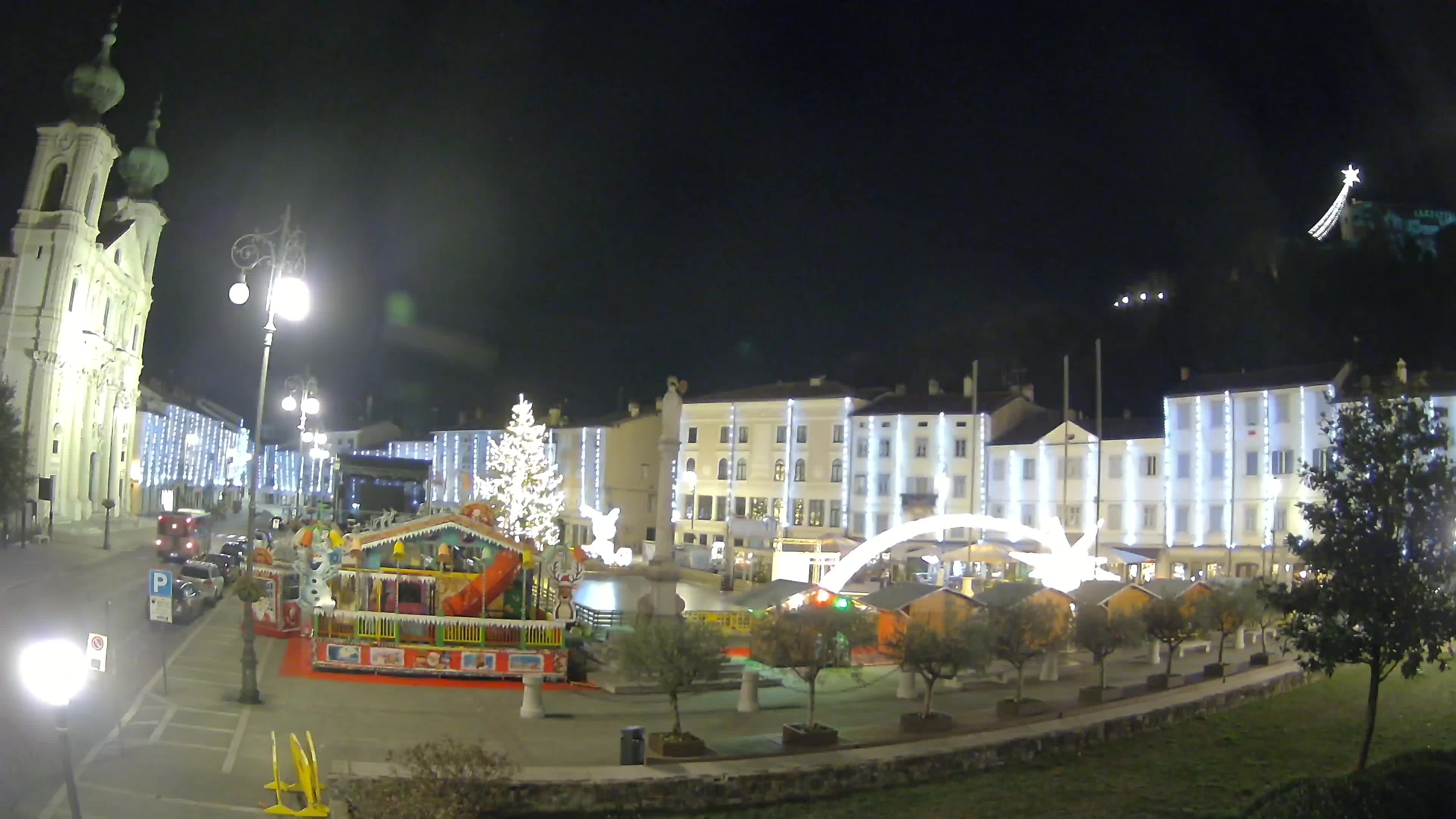 Webcam Gorizia Vittoria square – Church of st. Ignazio