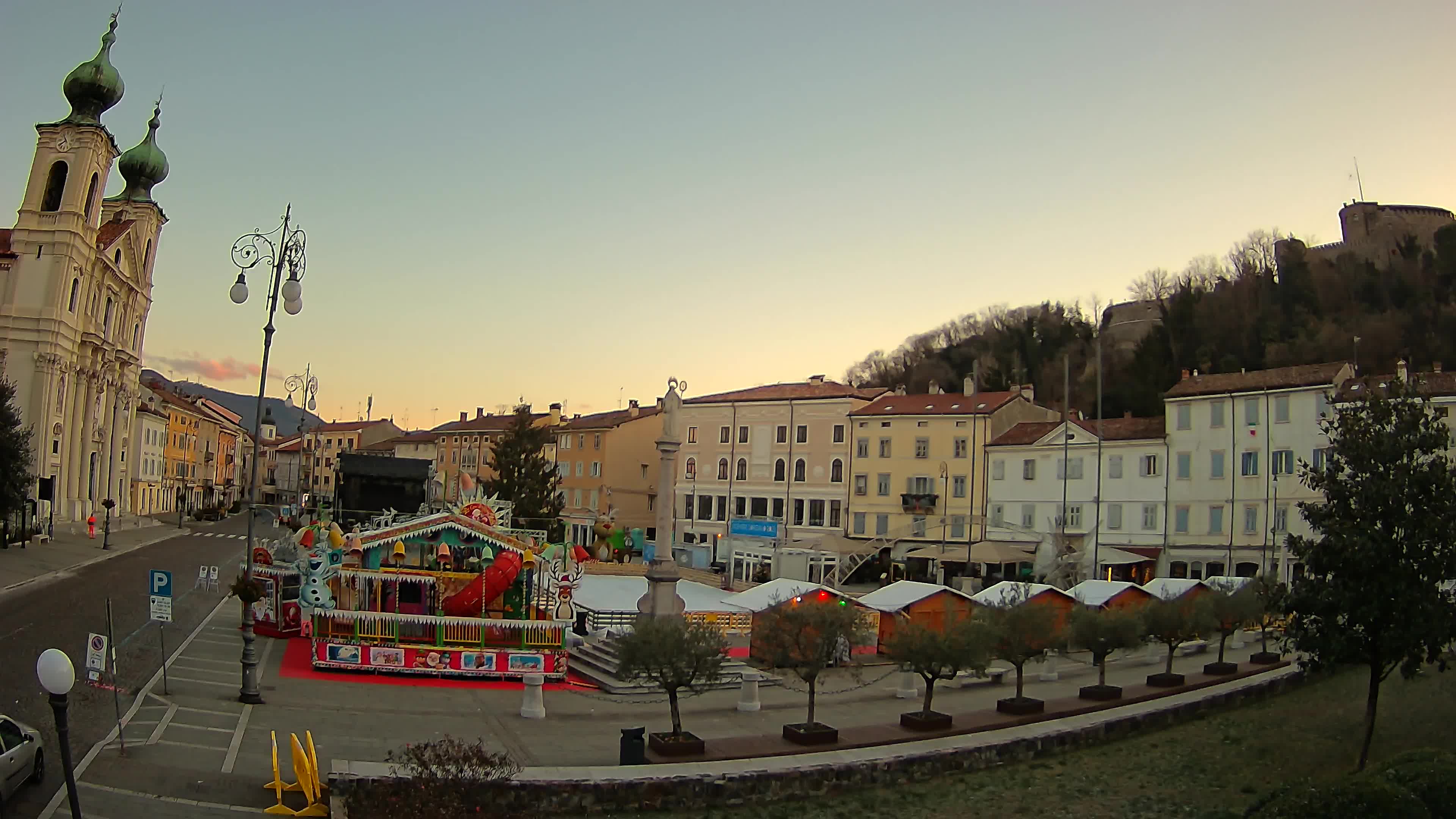 Webcam Gorizia Vittoria square – Church of st. Ignazio