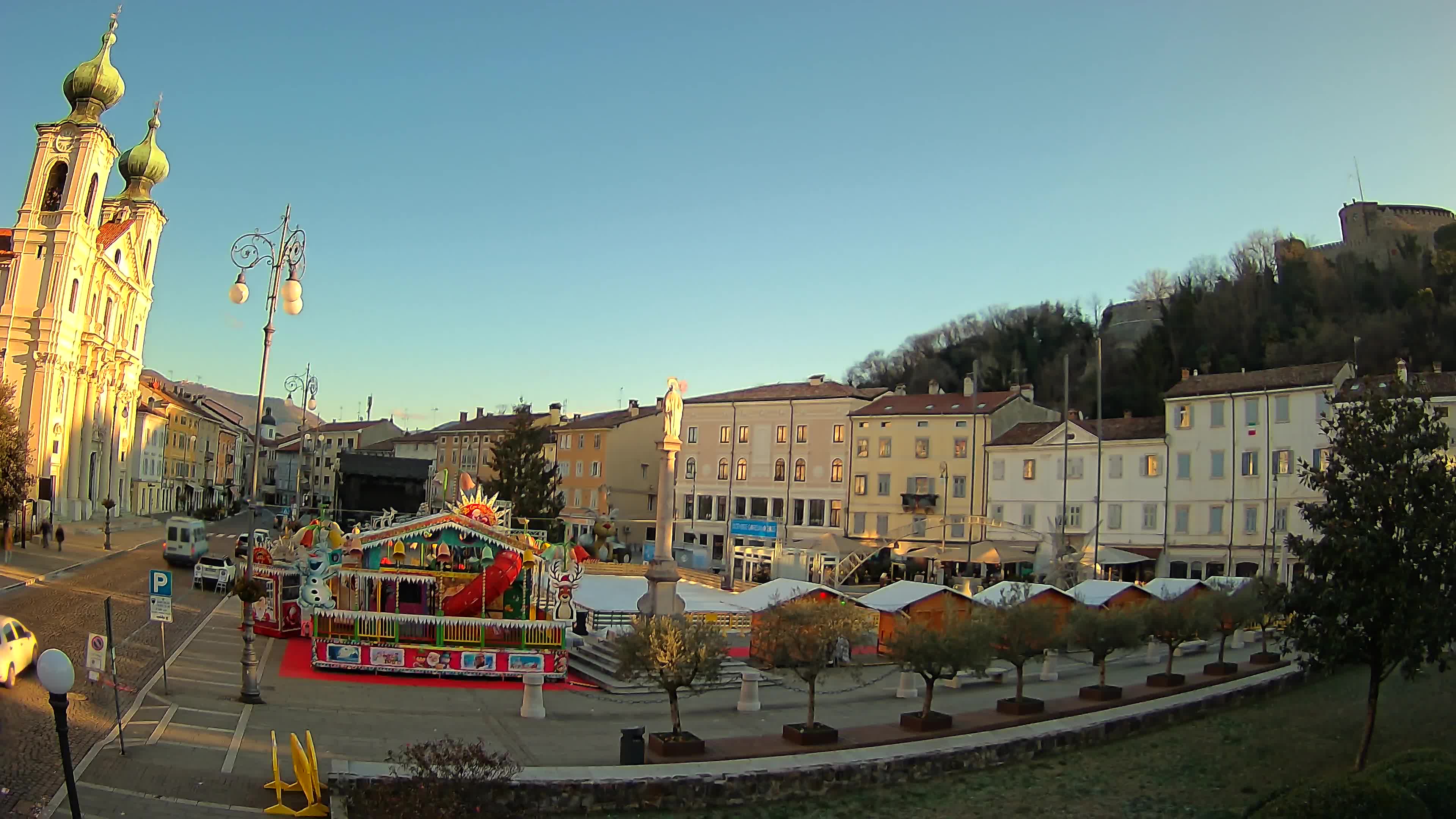 Webcam Gorizia Vittoria square – Church of st. Ignazio