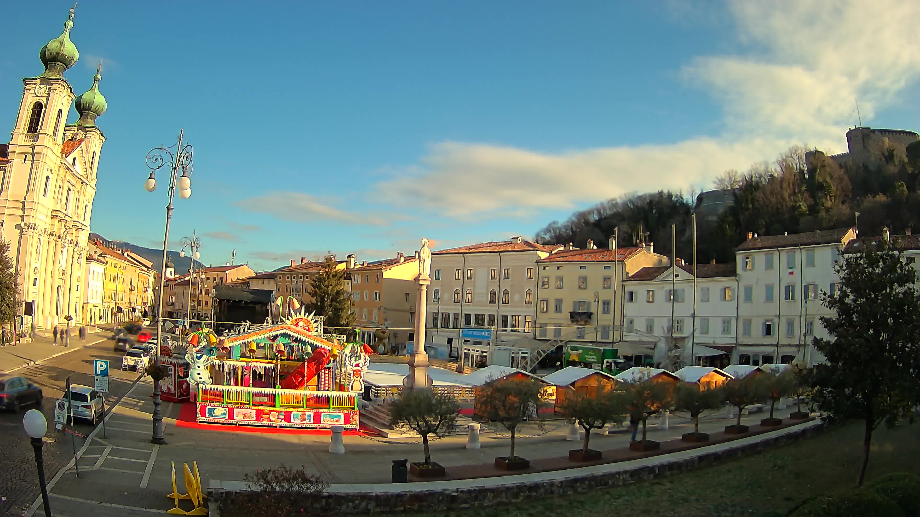 Webcam Gorizia Vittoria square – Church of st. Ignazio