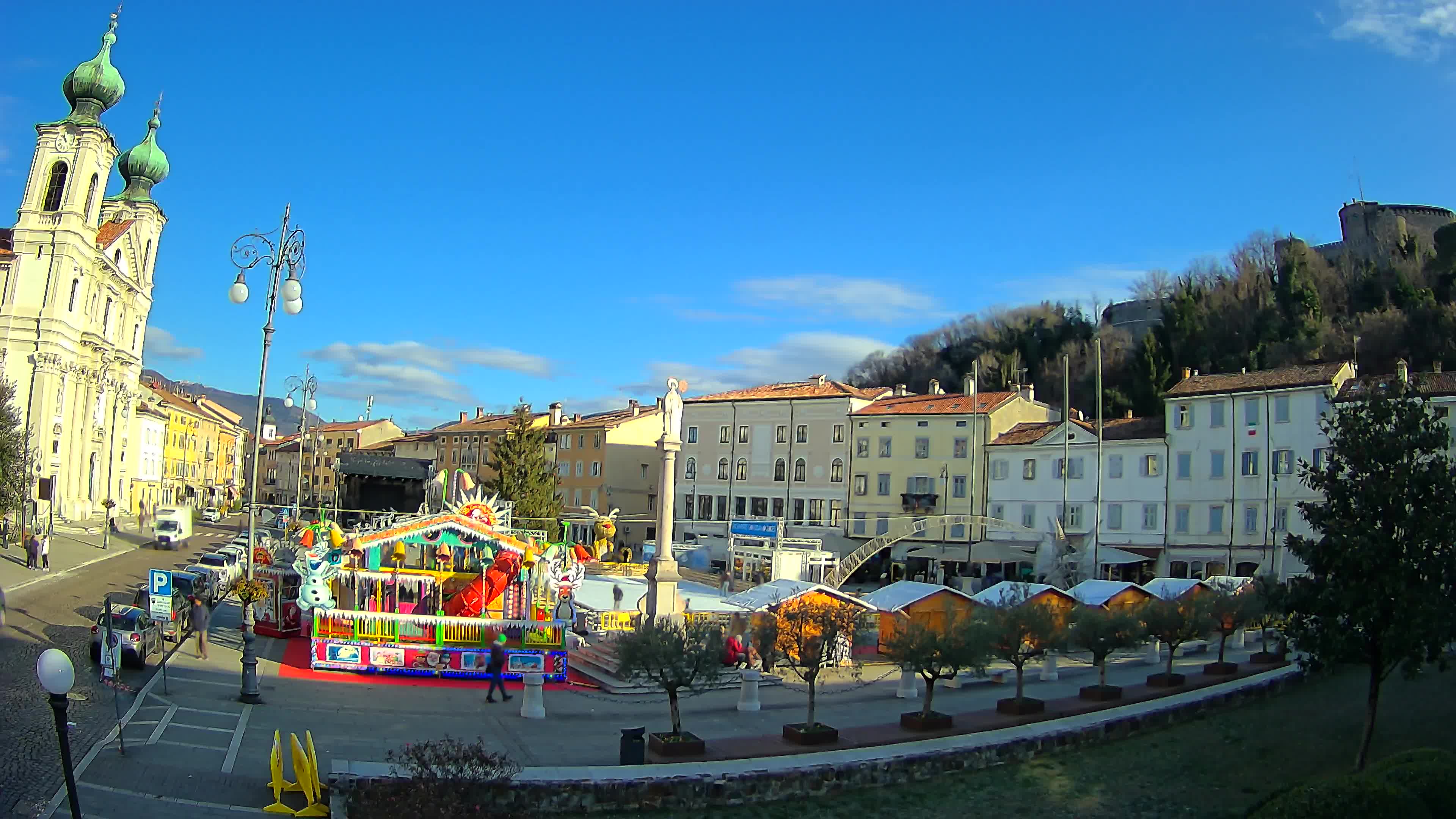 Webcam Gorizia Vittoria square – Church of st. Ignazio