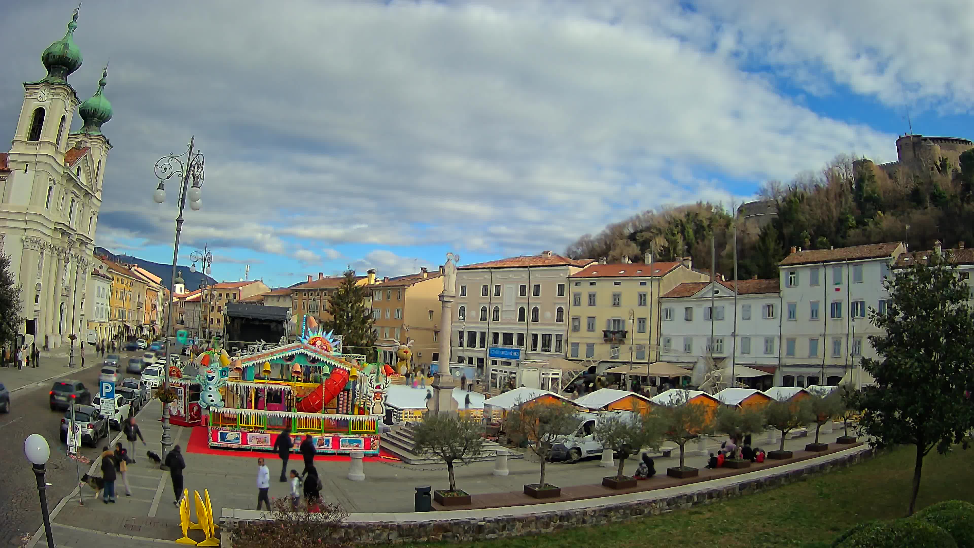 Webcam Gorizia Vittoria square – Church of st. Ignazio