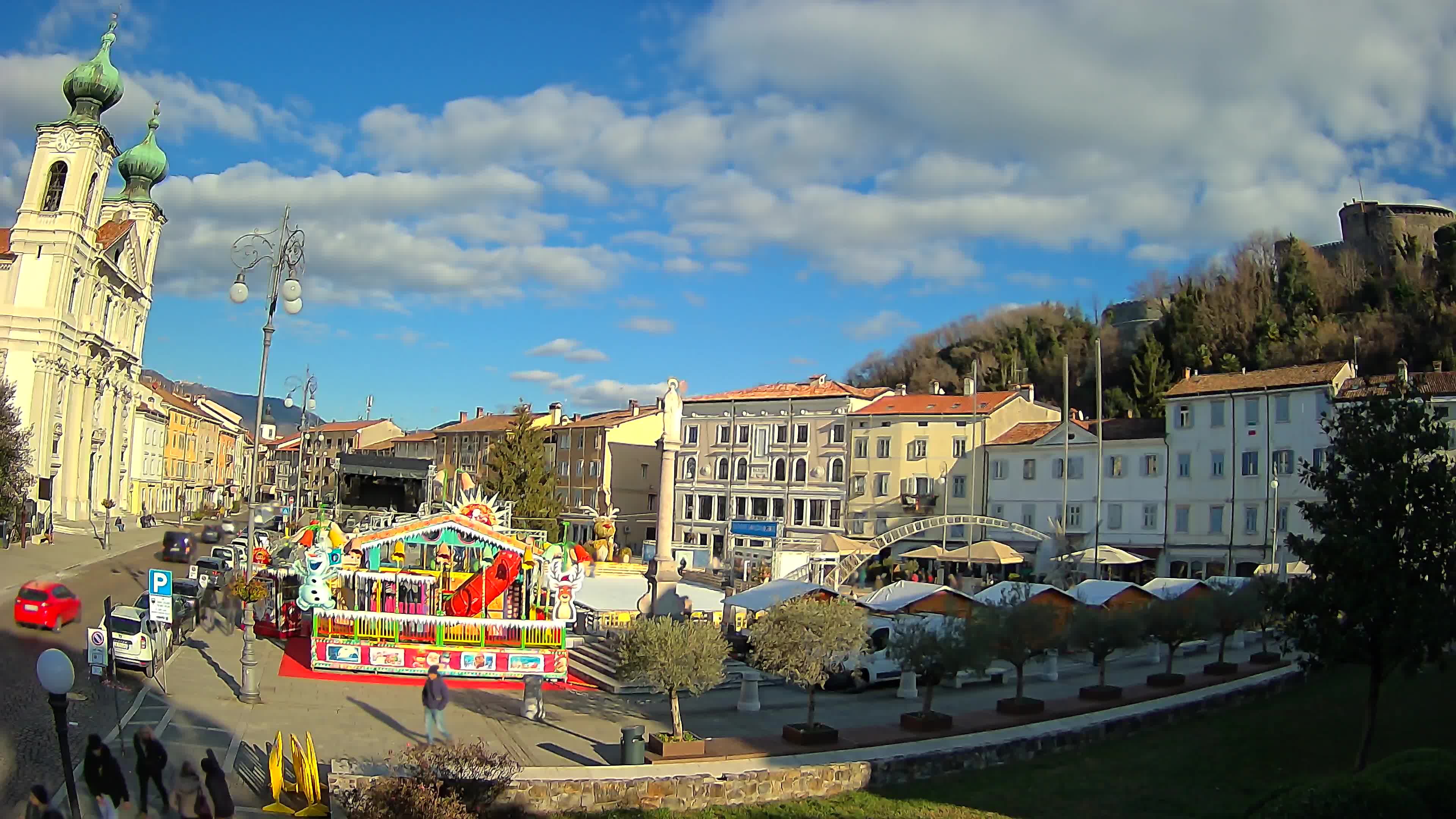 Webcam Gorizia Vittoria square – Church of st. Ignazio