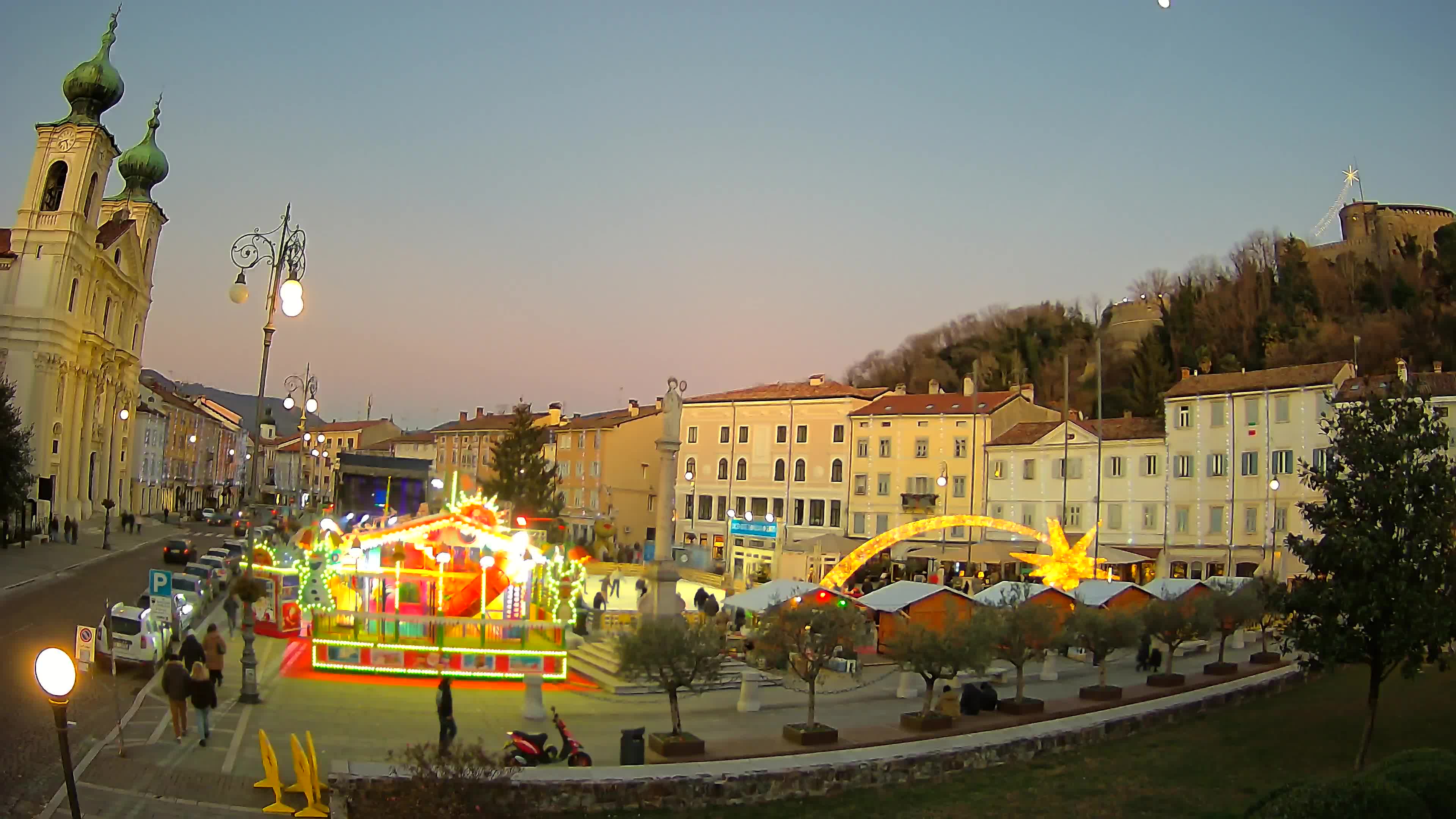 Gorizia – Place Vittoria – église st. Ignazio