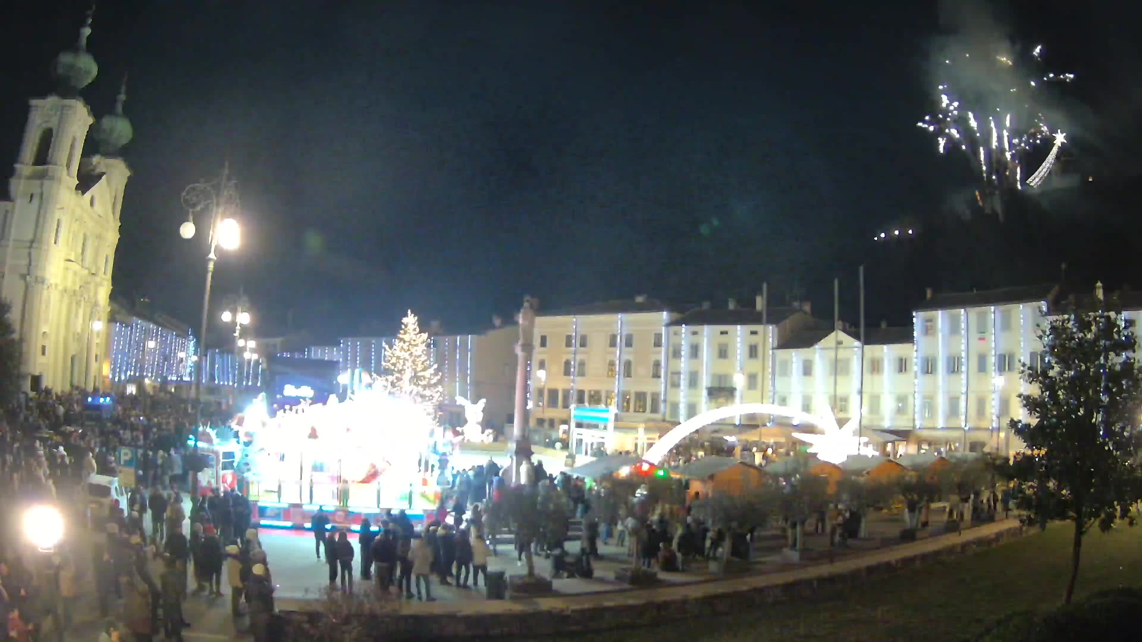 Webcam Gorizia Vittoria square – Church of st. Ignazio