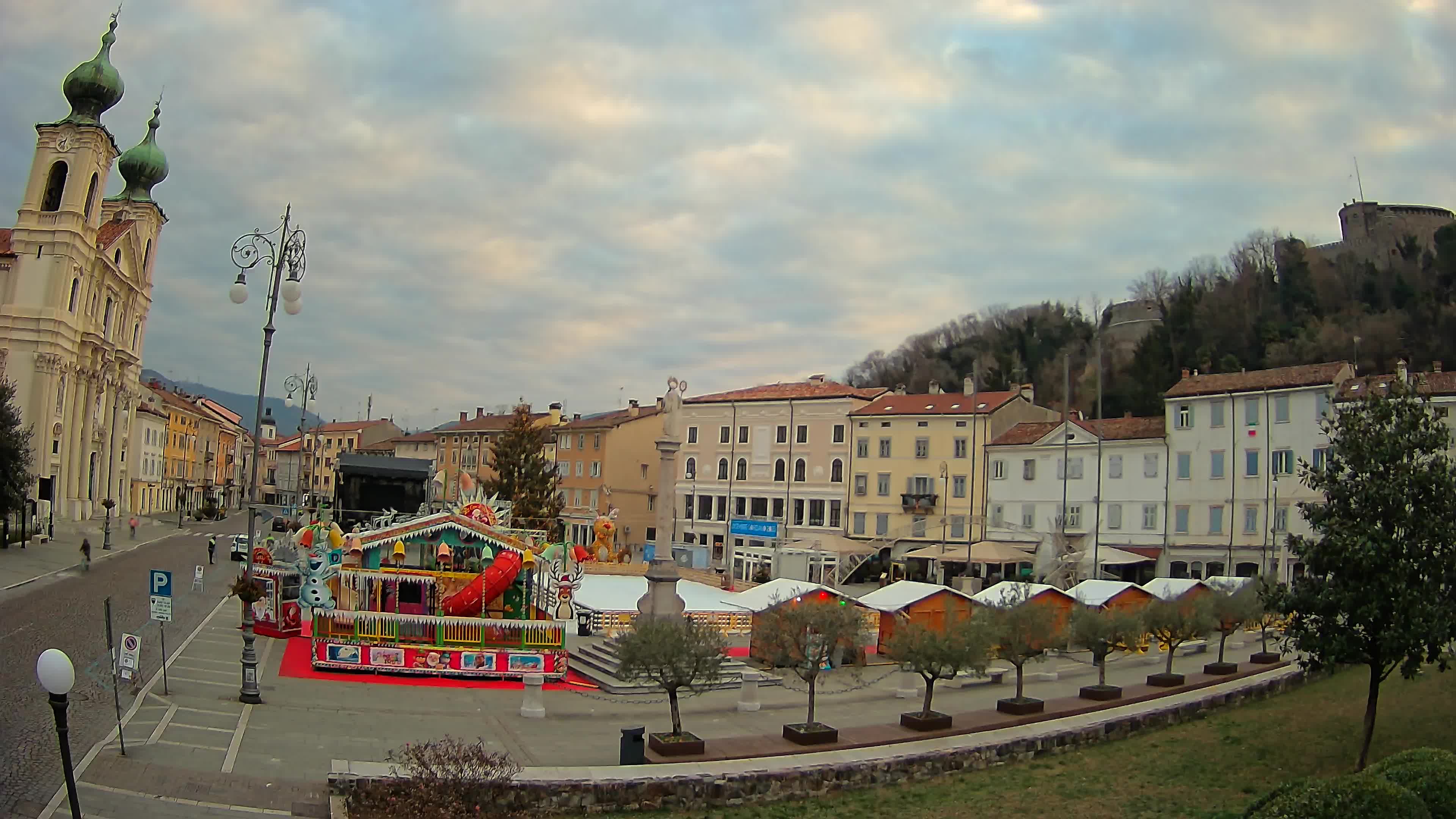 Gorizia – Place Vittoria – église st. Ignazio