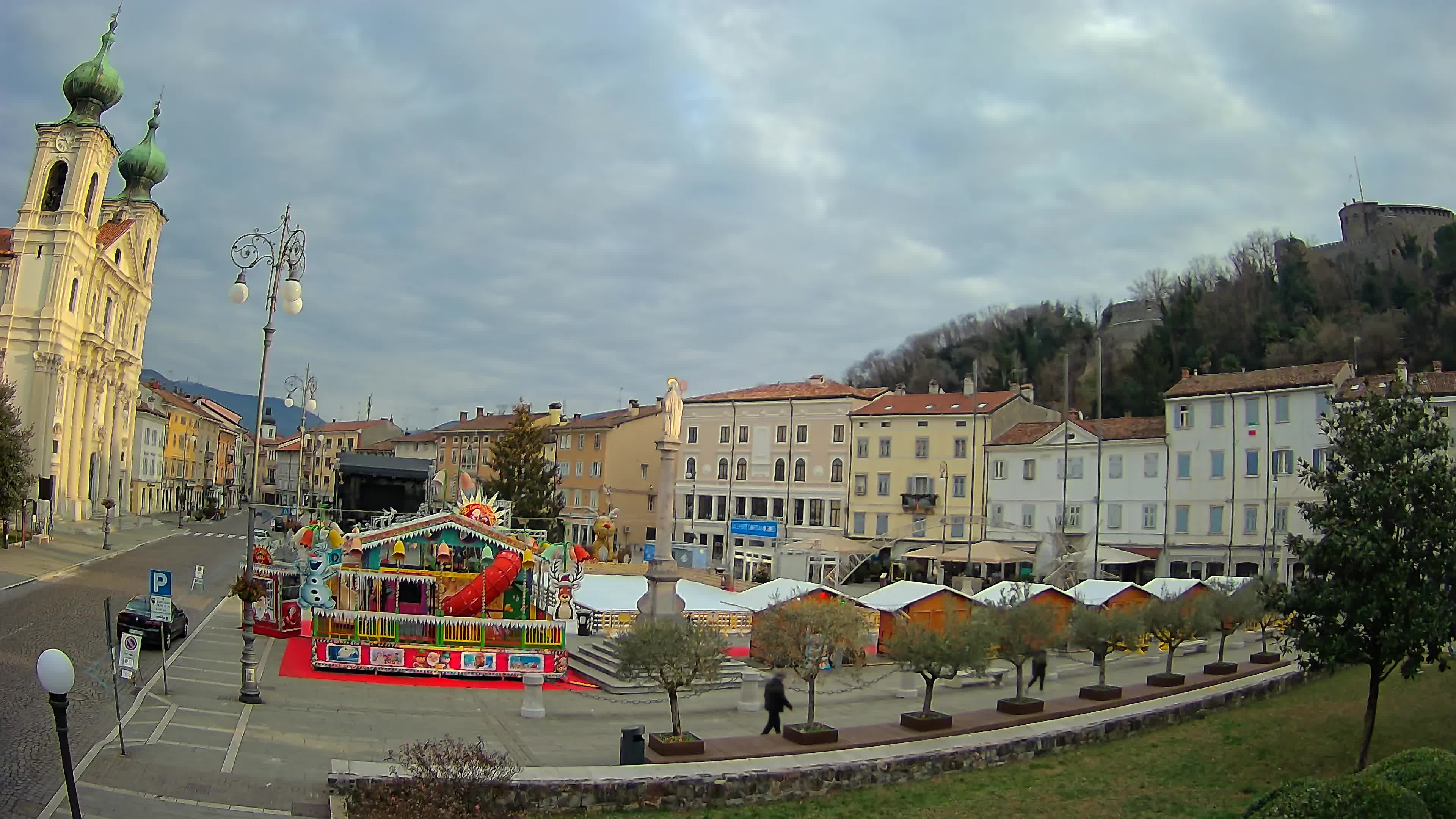 Gorizia – Place Vittoria – église st. Ignazio