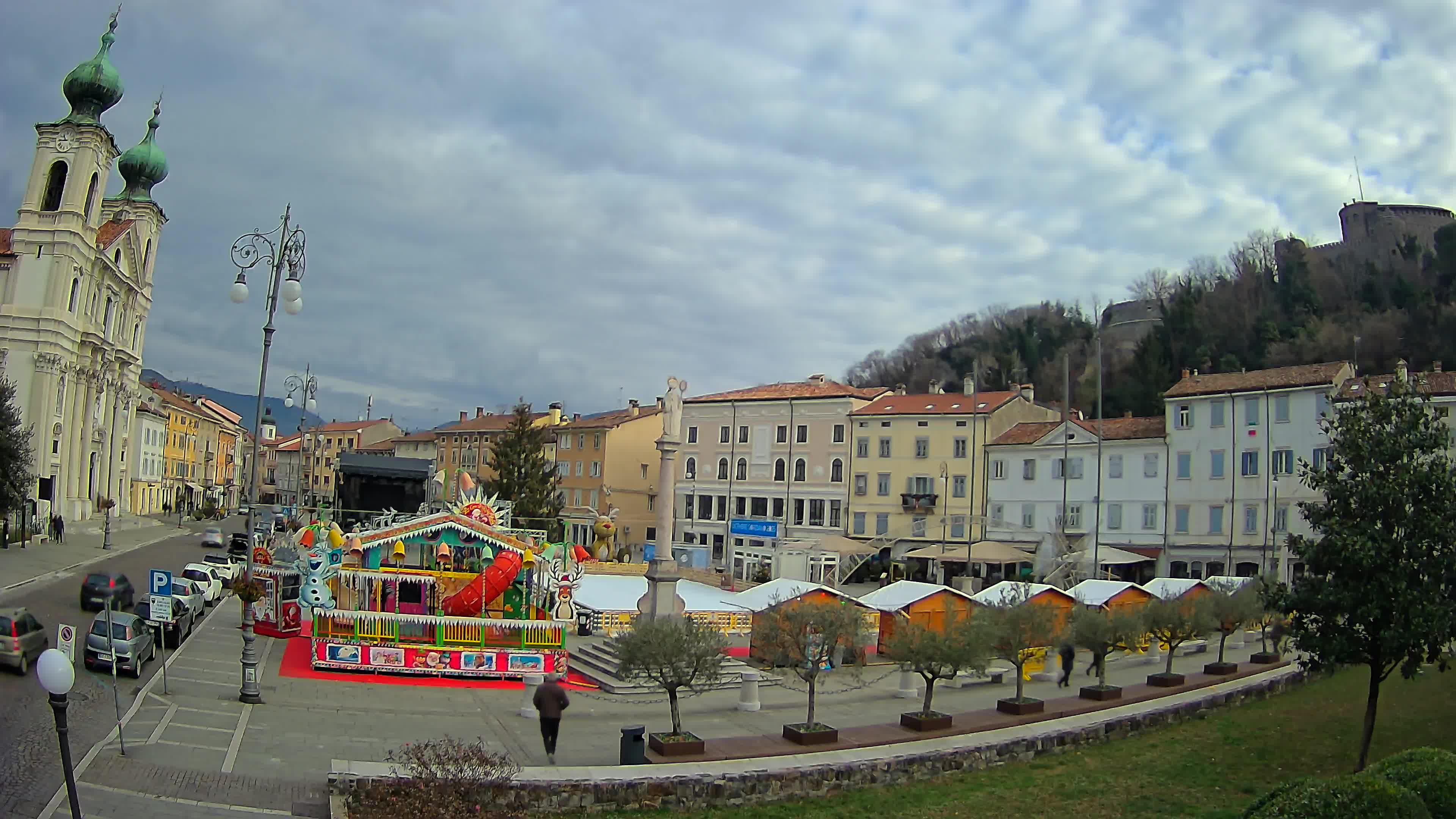 Gorizia – Place Vittoria – église st. Ignazio