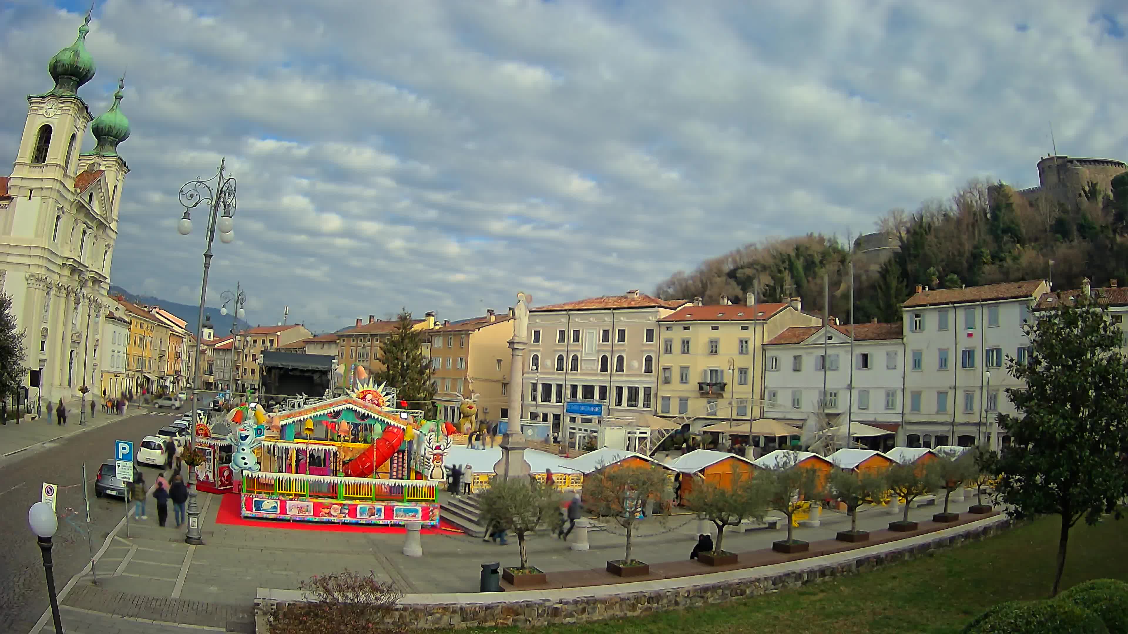 Gorizia – Place Vittoria – église st. Ignazio