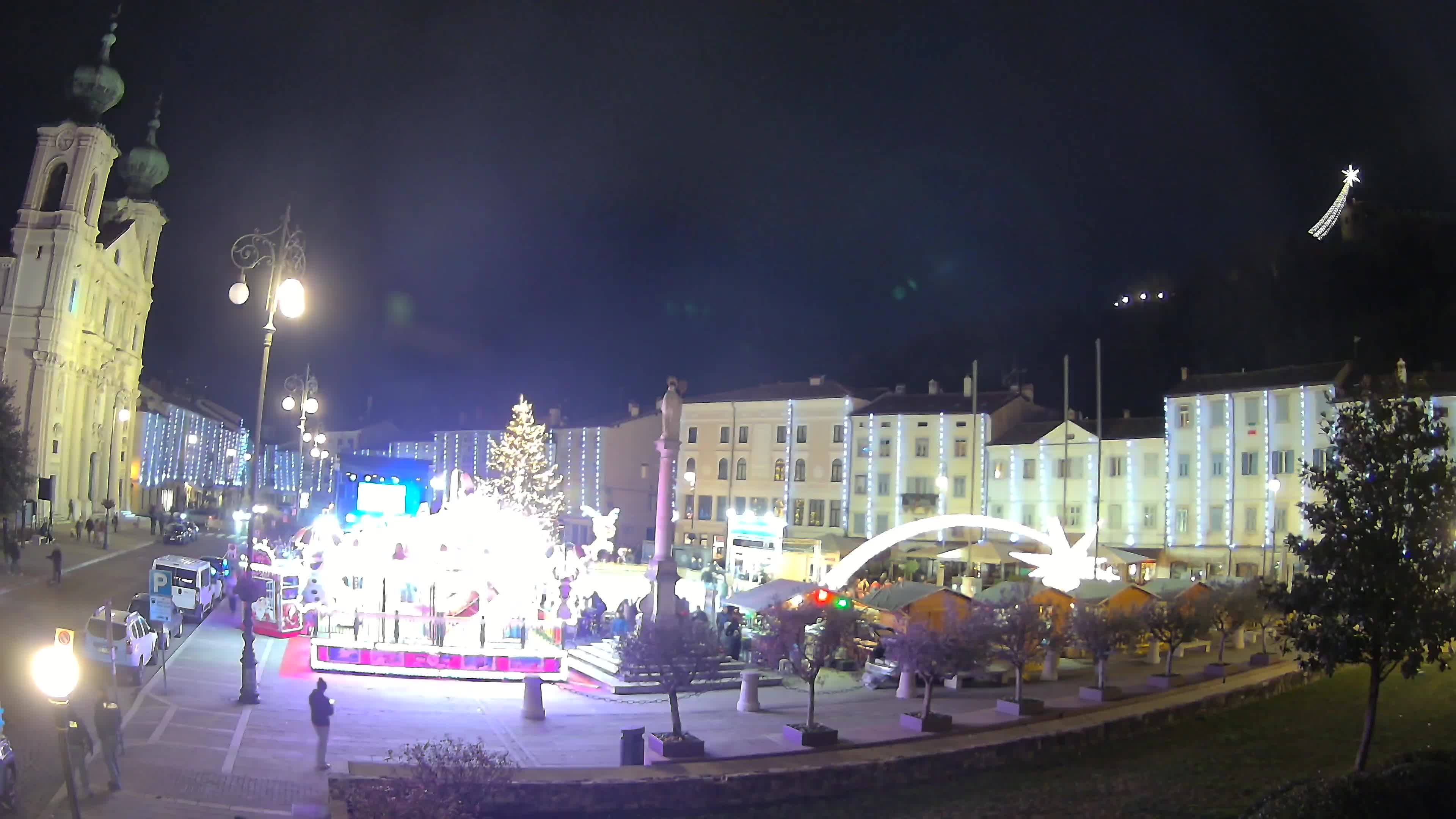 Webcam Gorizia Vittoria square – Church of st. Ignazio