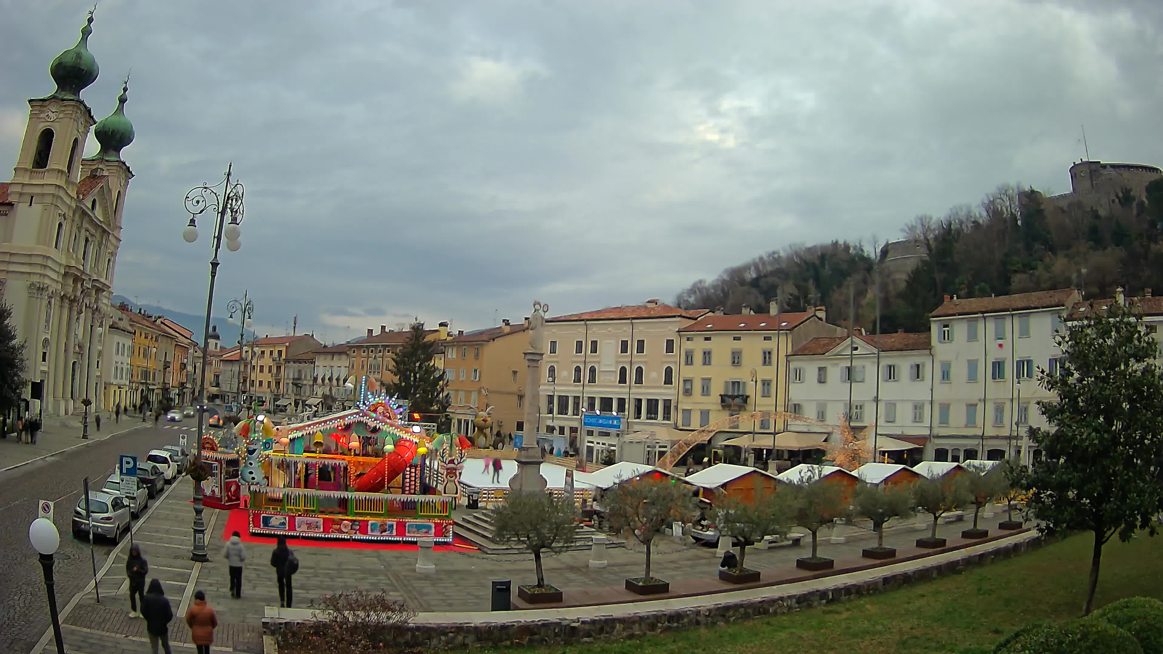Webcam Gorizia Vittoria square – Church of st. Ignazio
