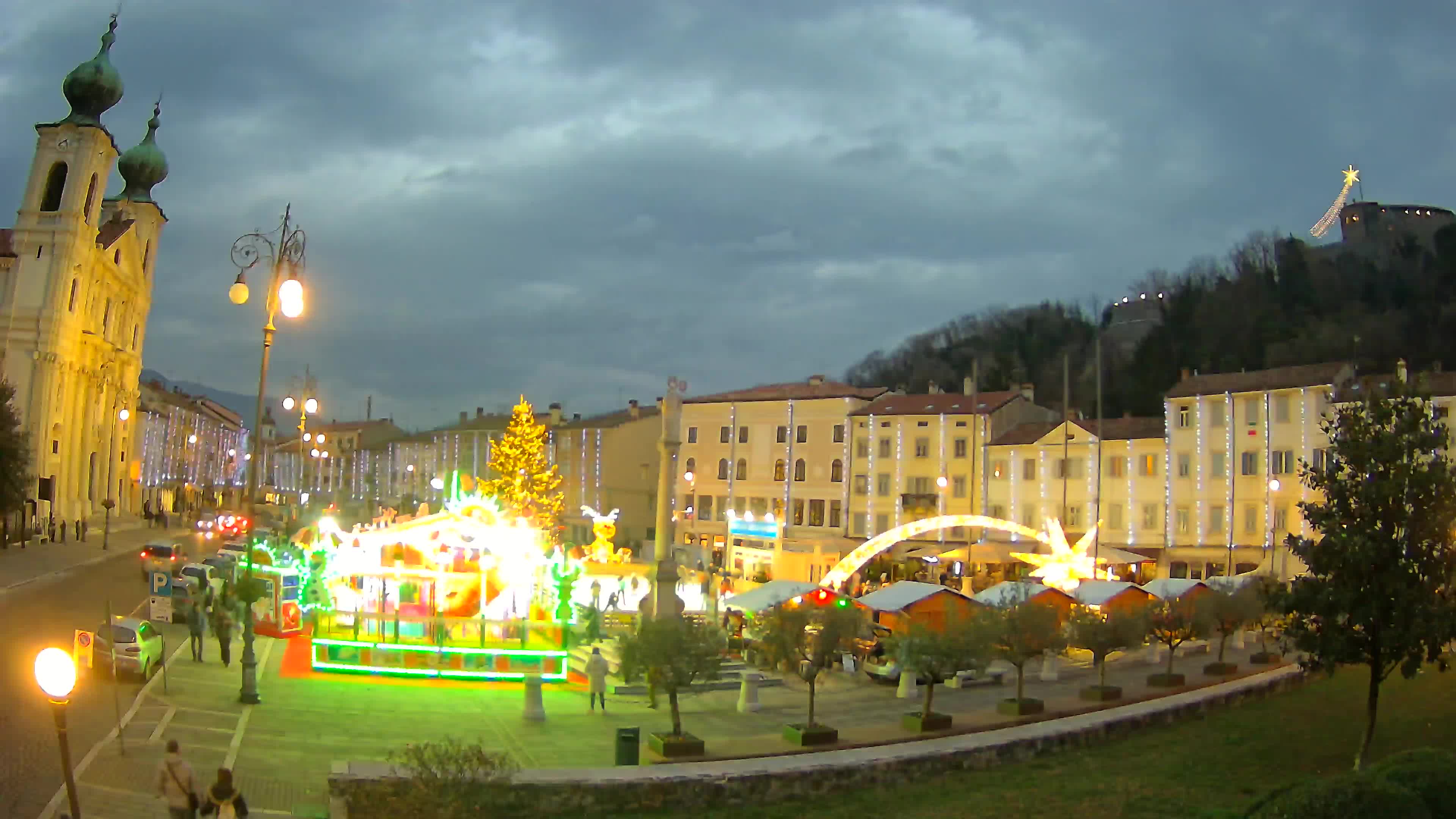 Gorizia – Place Vittoria – église st. Ignazio