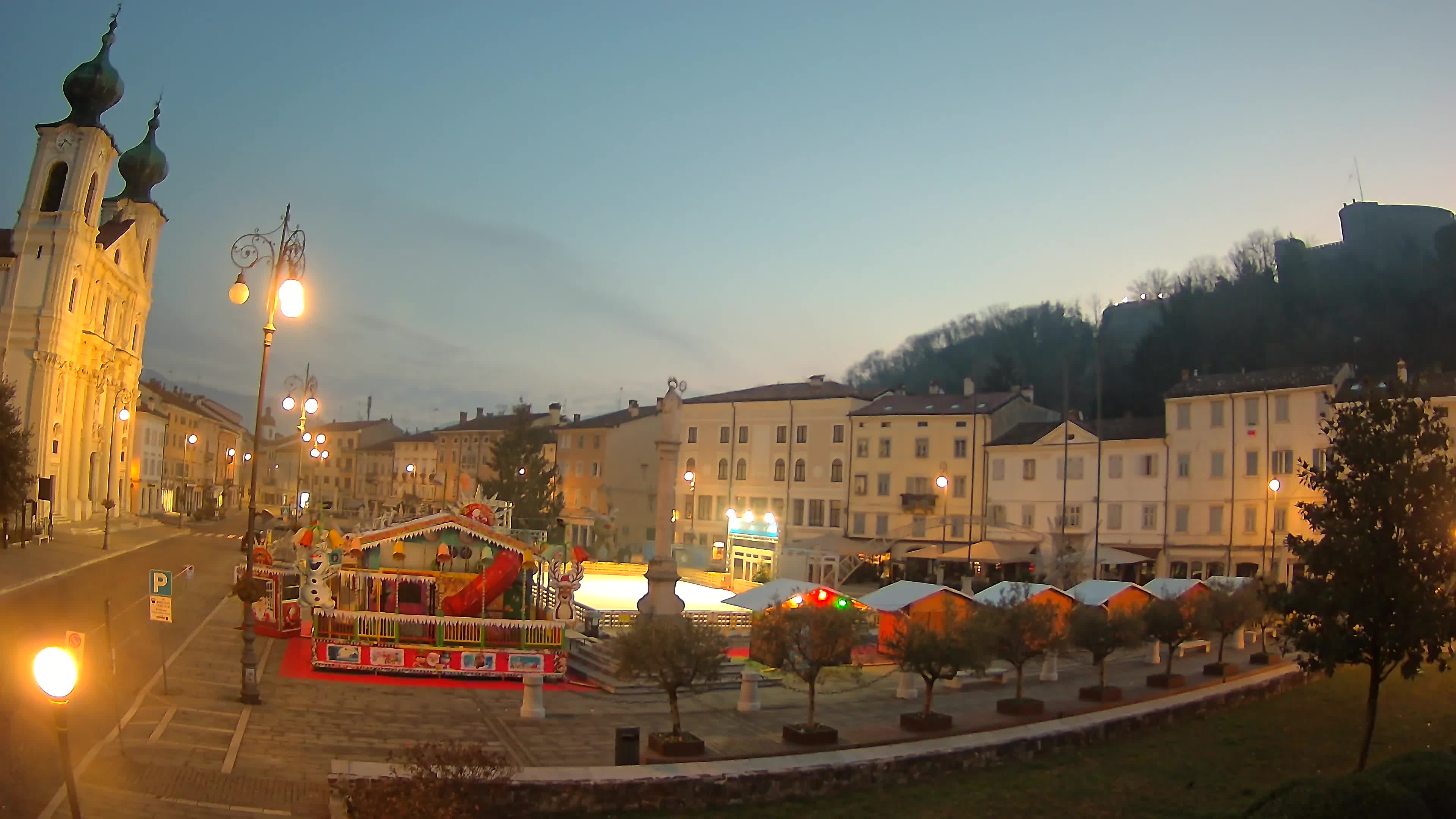 Görz – Vittoria-Platz – Kirche St. Ignazio