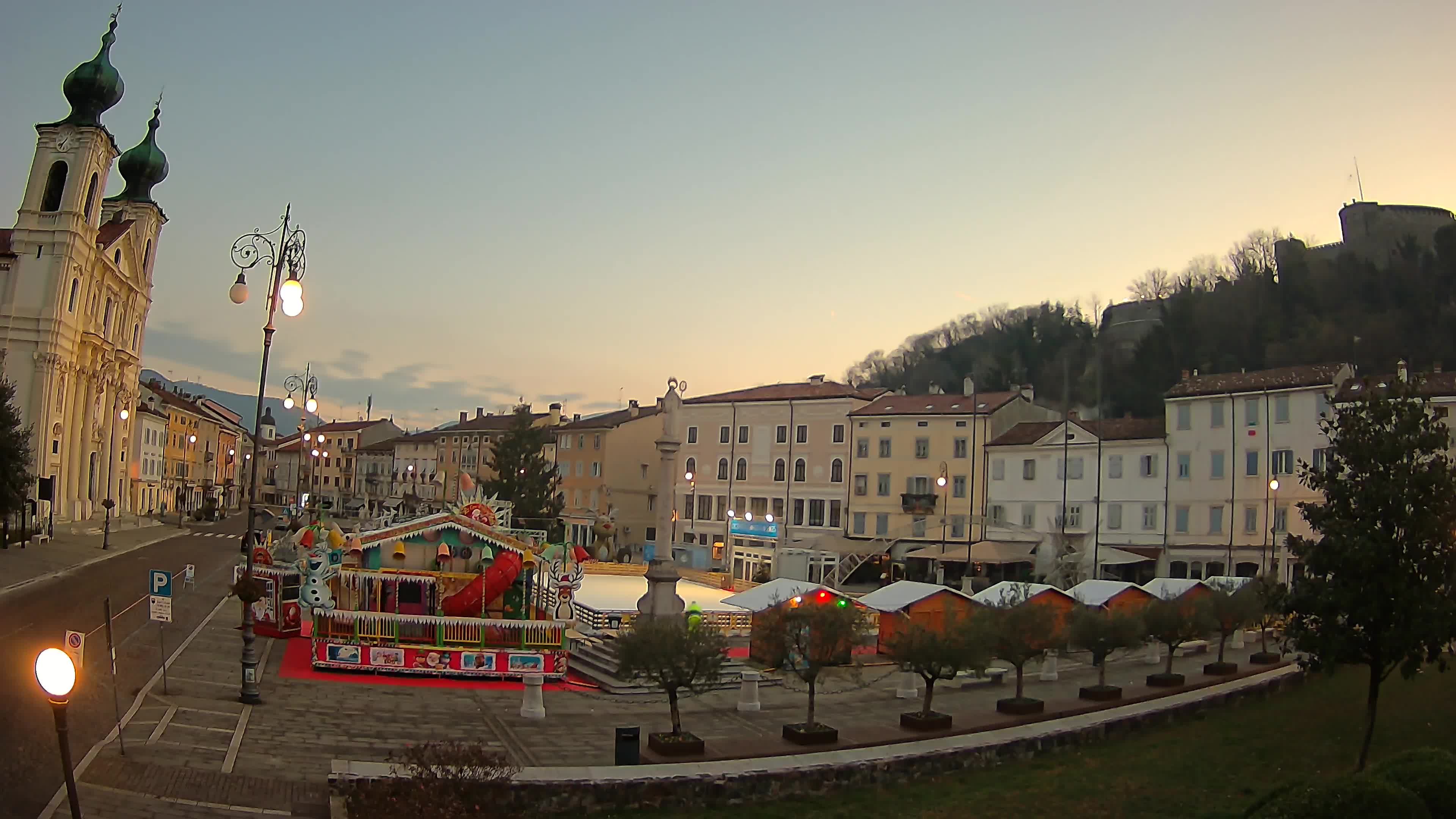 Görz – Vittoria-Platz – Kirche St. Ignazio