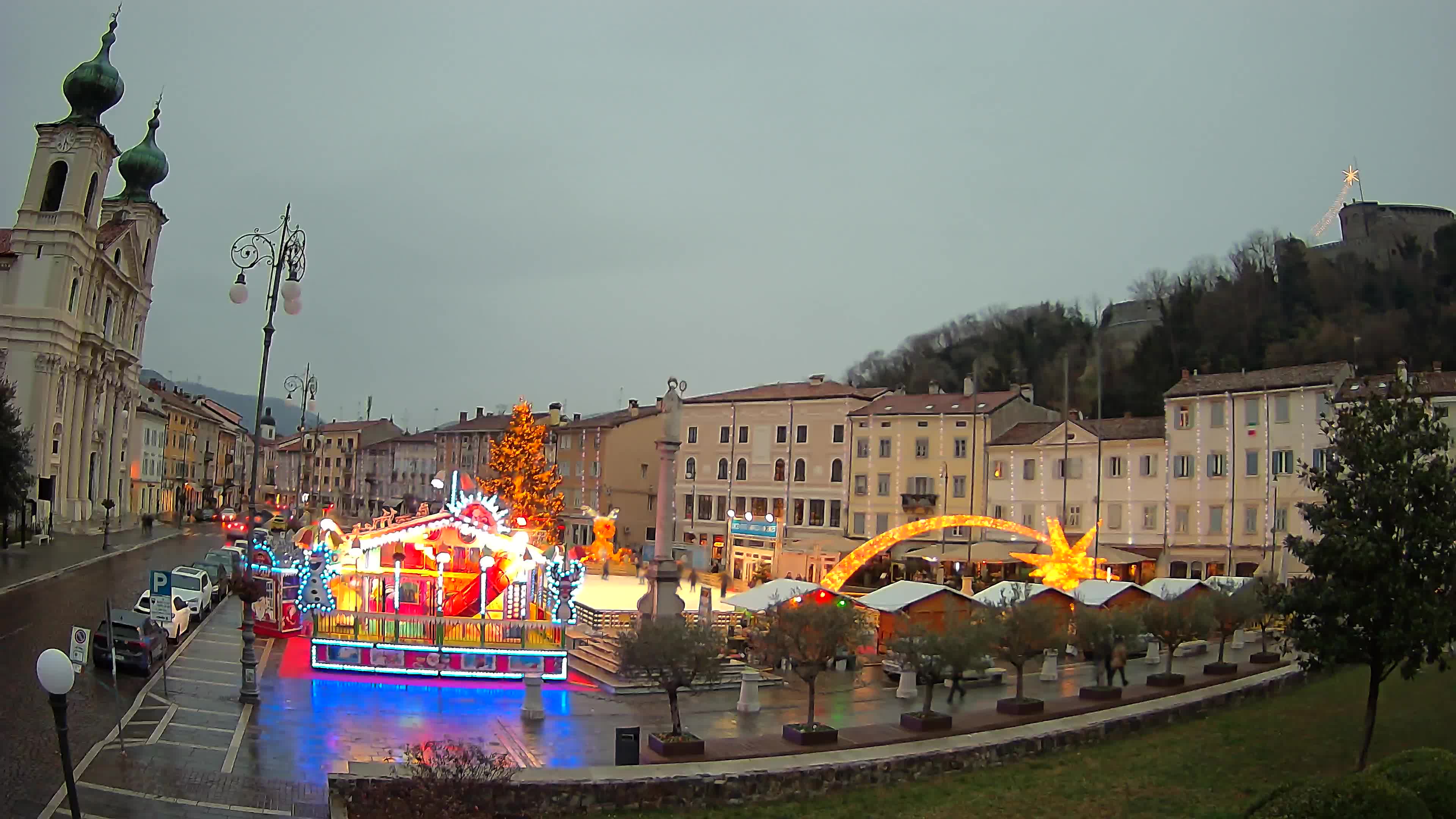 Görz – Vittoria-Platz – Kirche St. Ignazio
