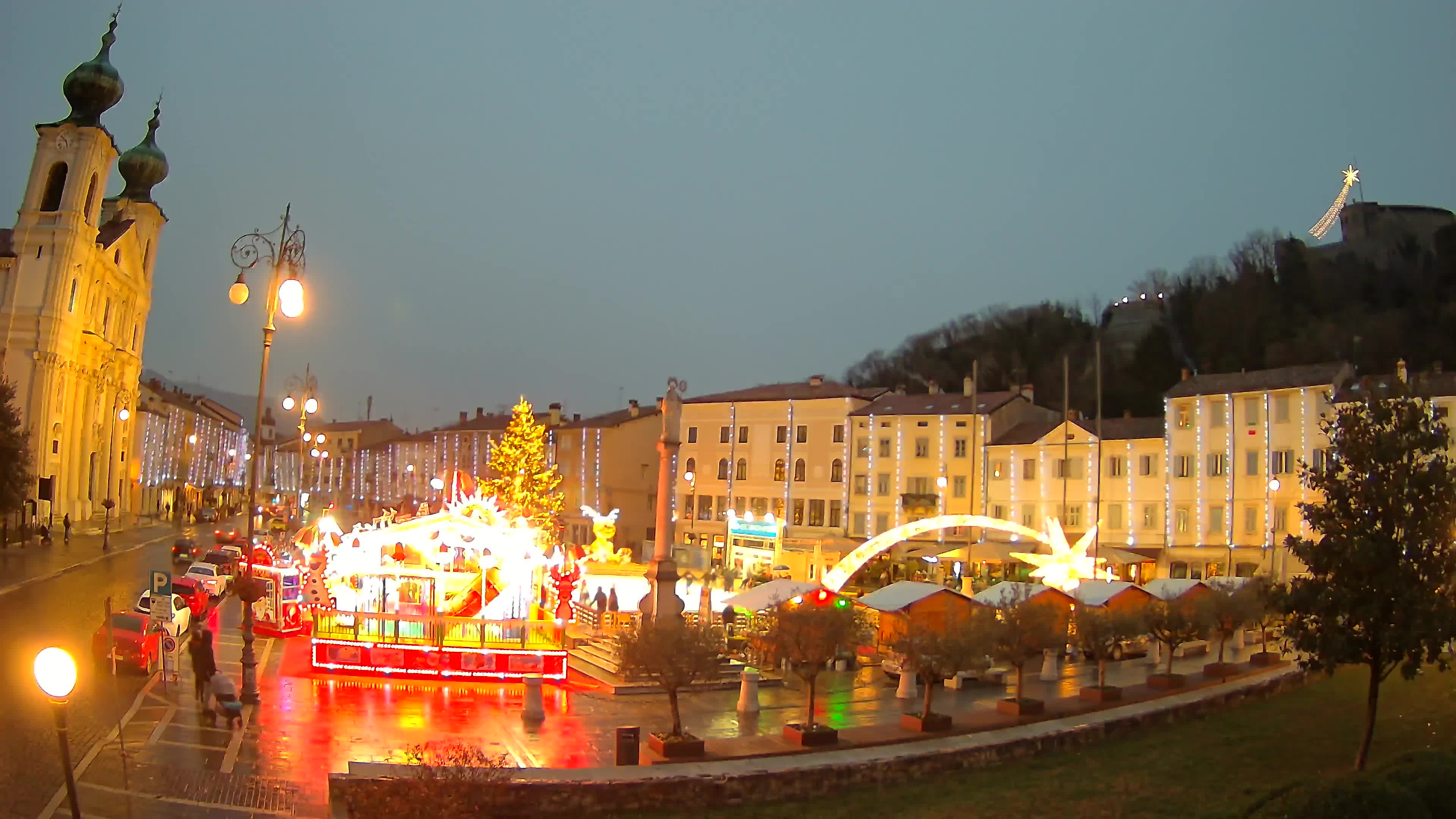 Görz – Vittoria-Platz – Kirche St. Ignazio