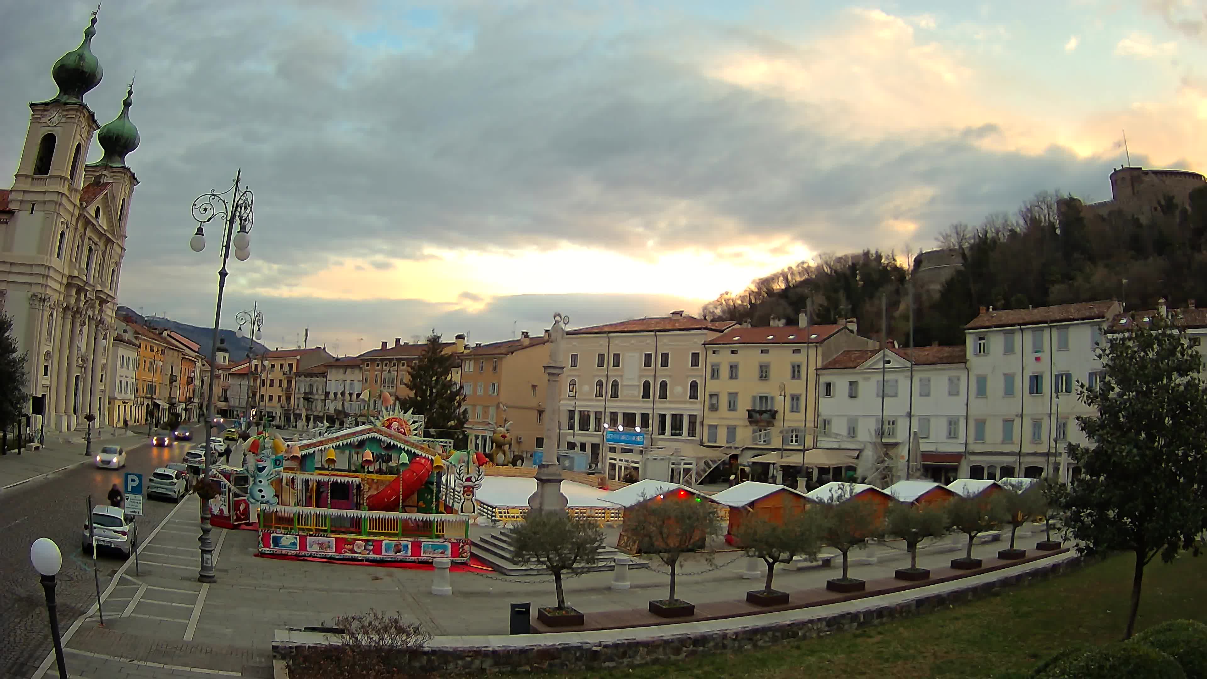 Webcam Gorizia Vittoria square – Church of st. Ignazio