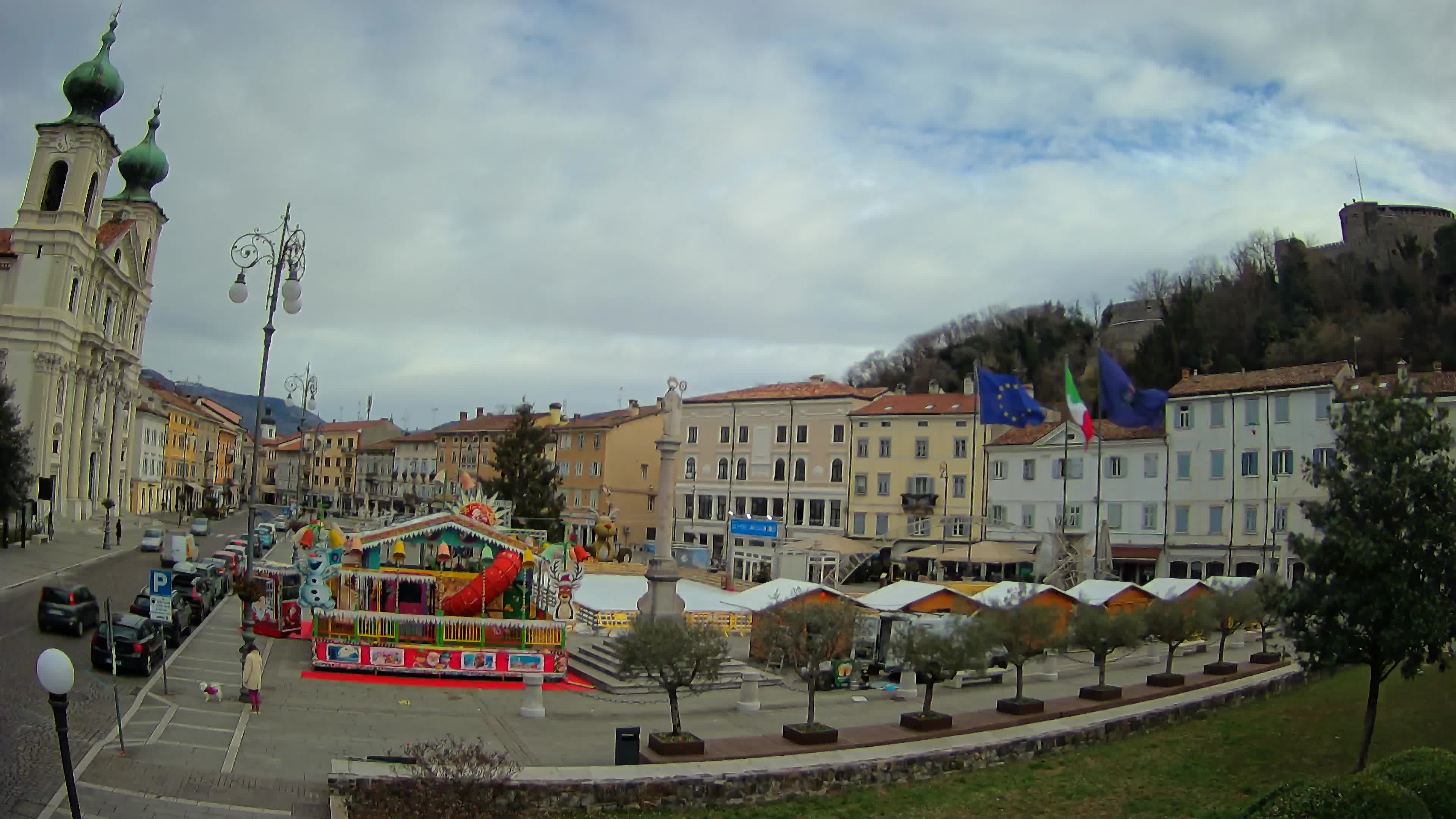 Webcam Gorizia Vittoria square – Church of st. Ignazio