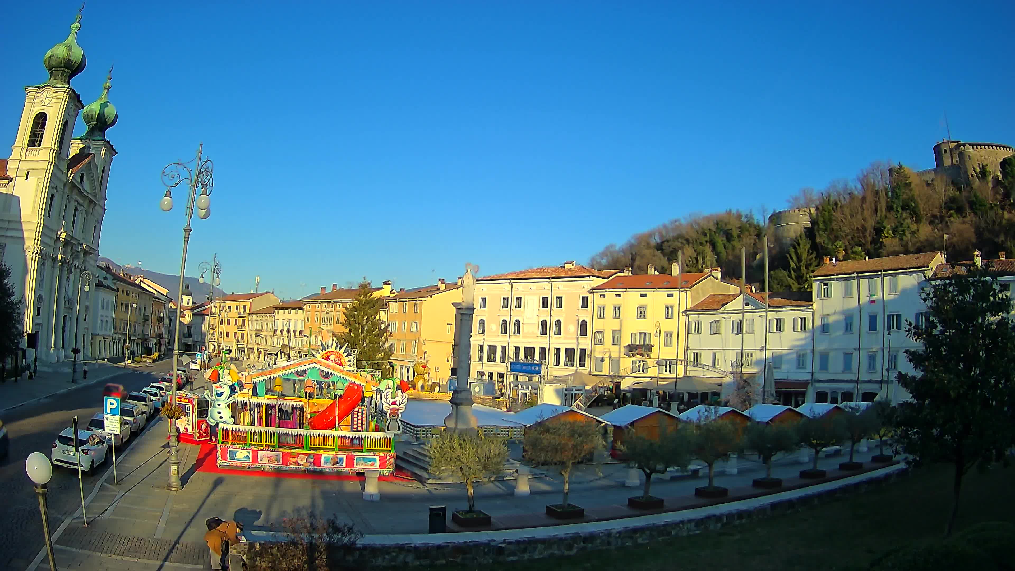 Webcam Gorizia Vittoria square – Church of st. Ignazio