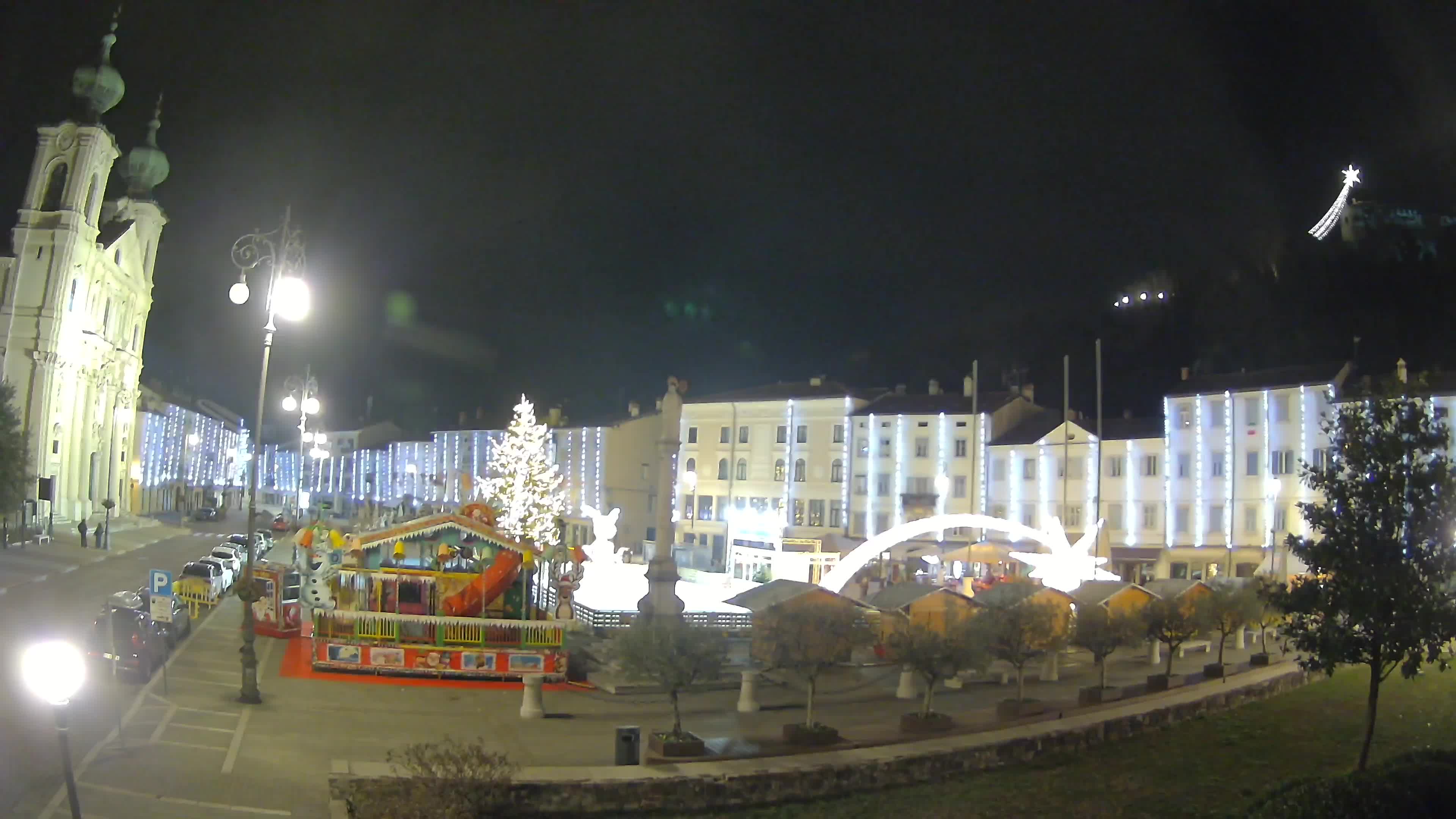 Gorizia – Place Vittoria – église st. Ignazio