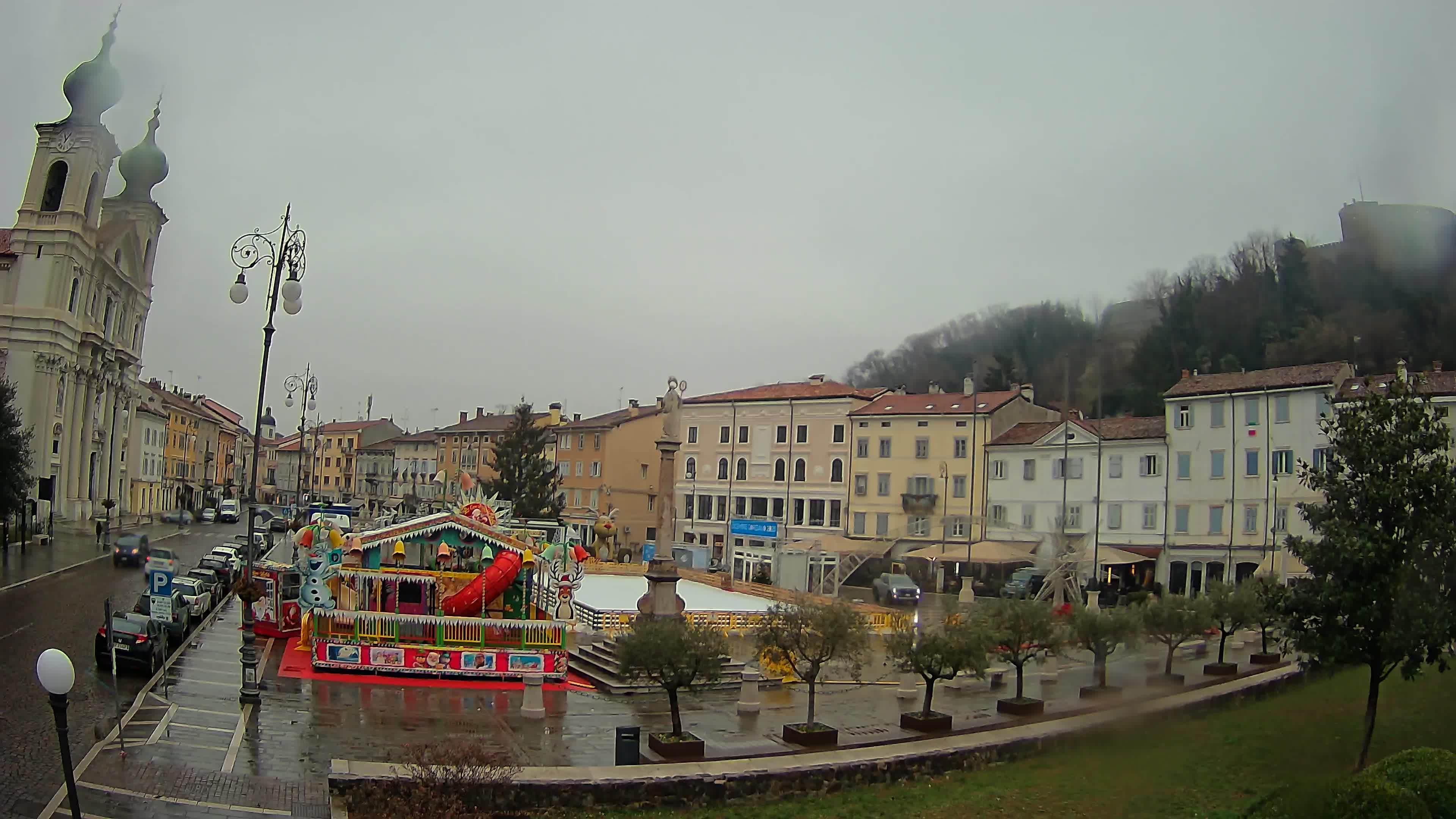 Webcam Gorizia Vittoria square – Church of st. Ignazio