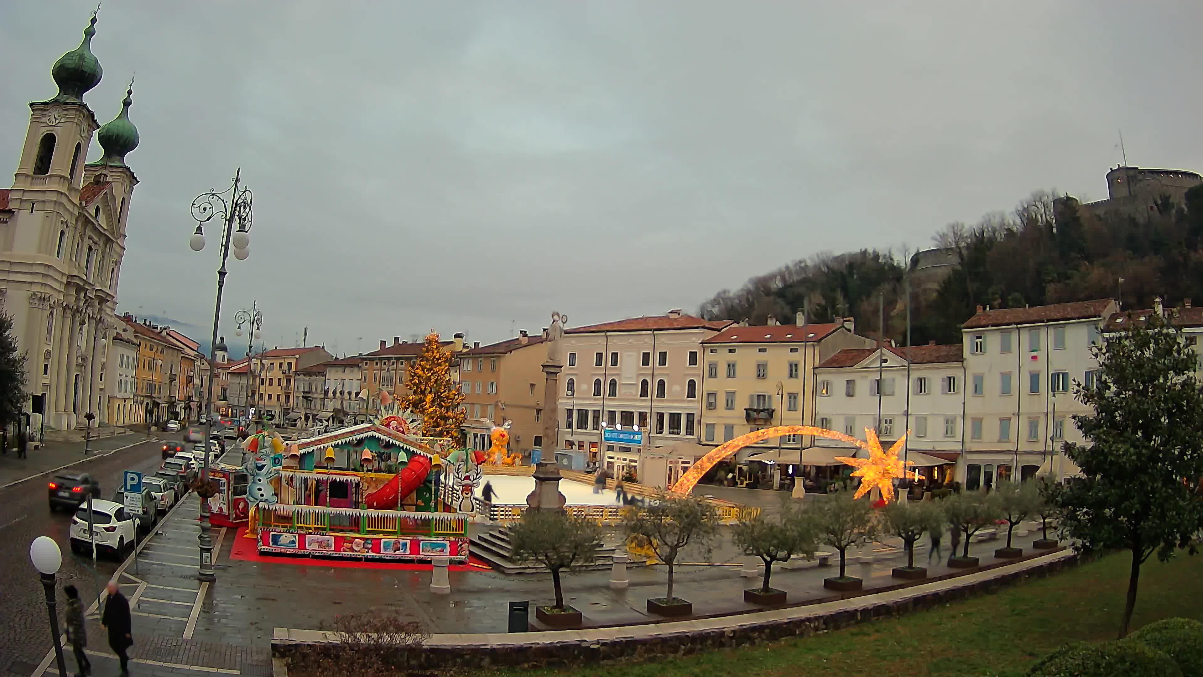 Görz – Vittoria-Platz – Kirche St. Ignazio