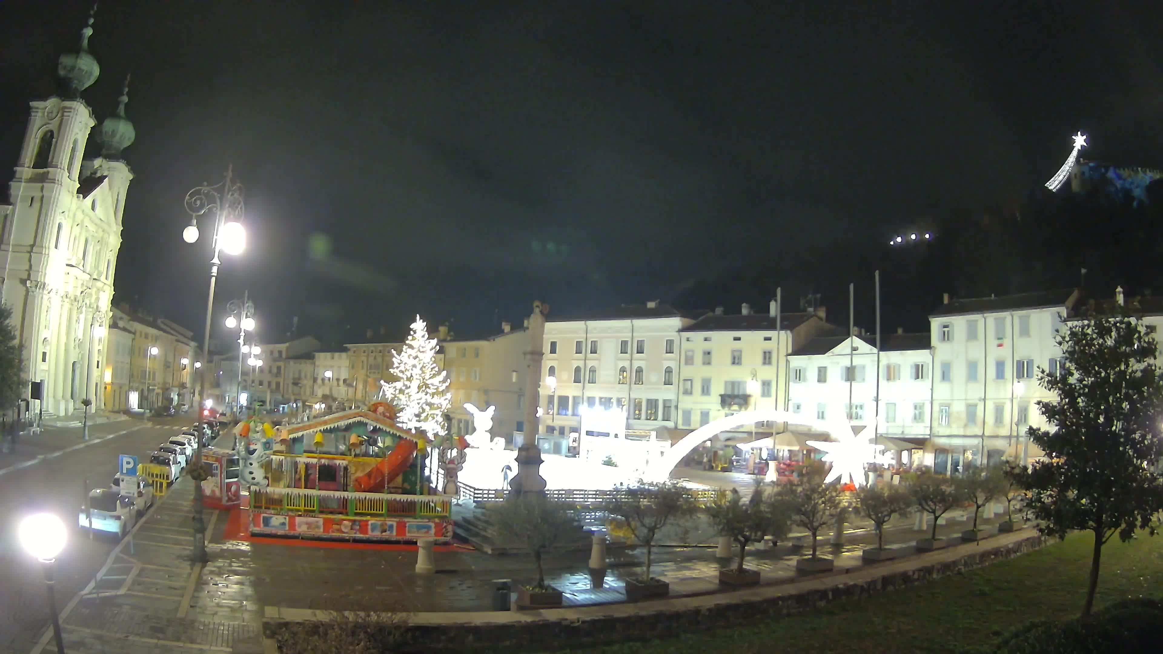 Webcam Gorizia Vittoria square – Church of st. Ignazio