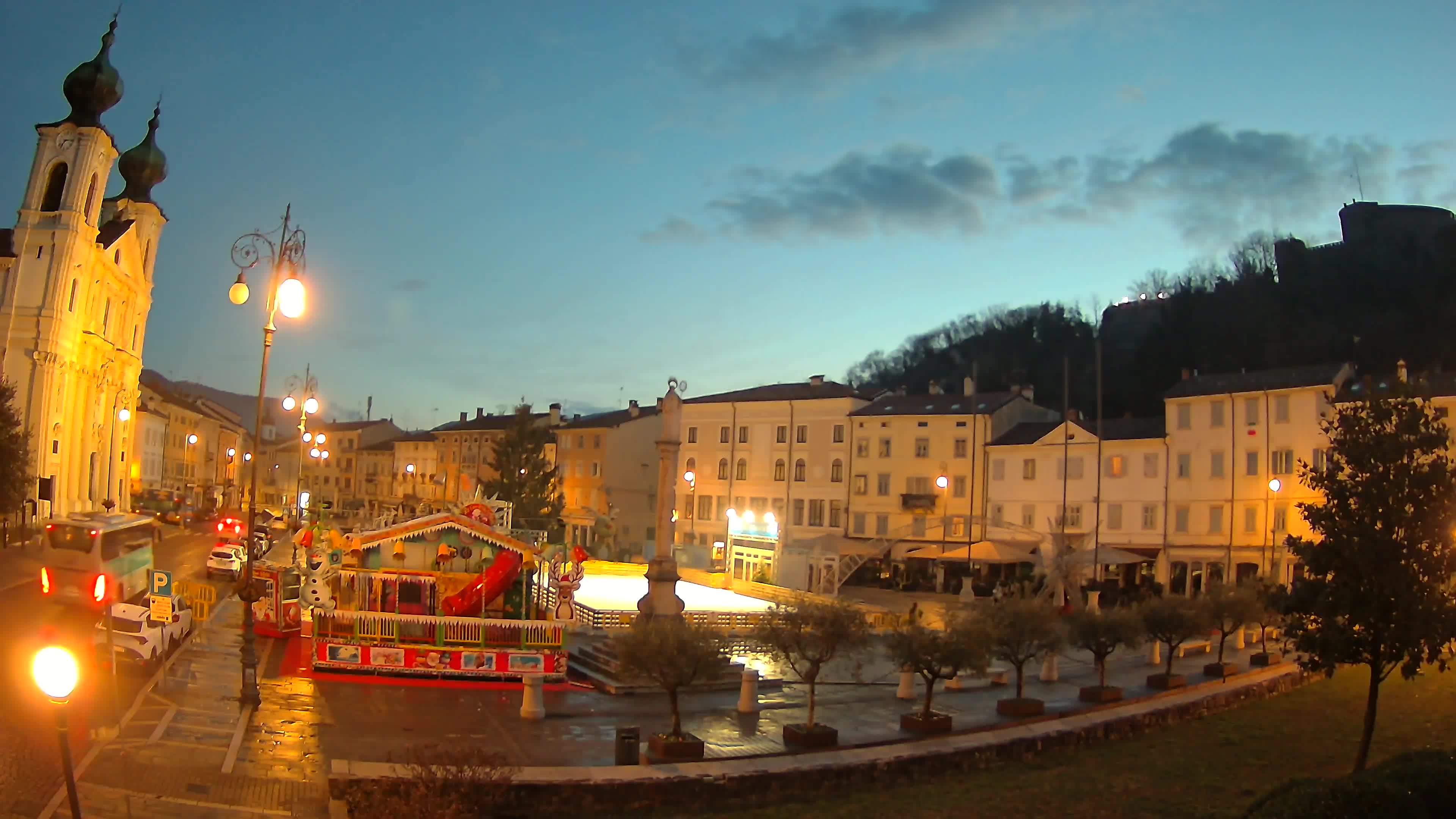 Gorizia – Place Vittoria – église st. Ignazio