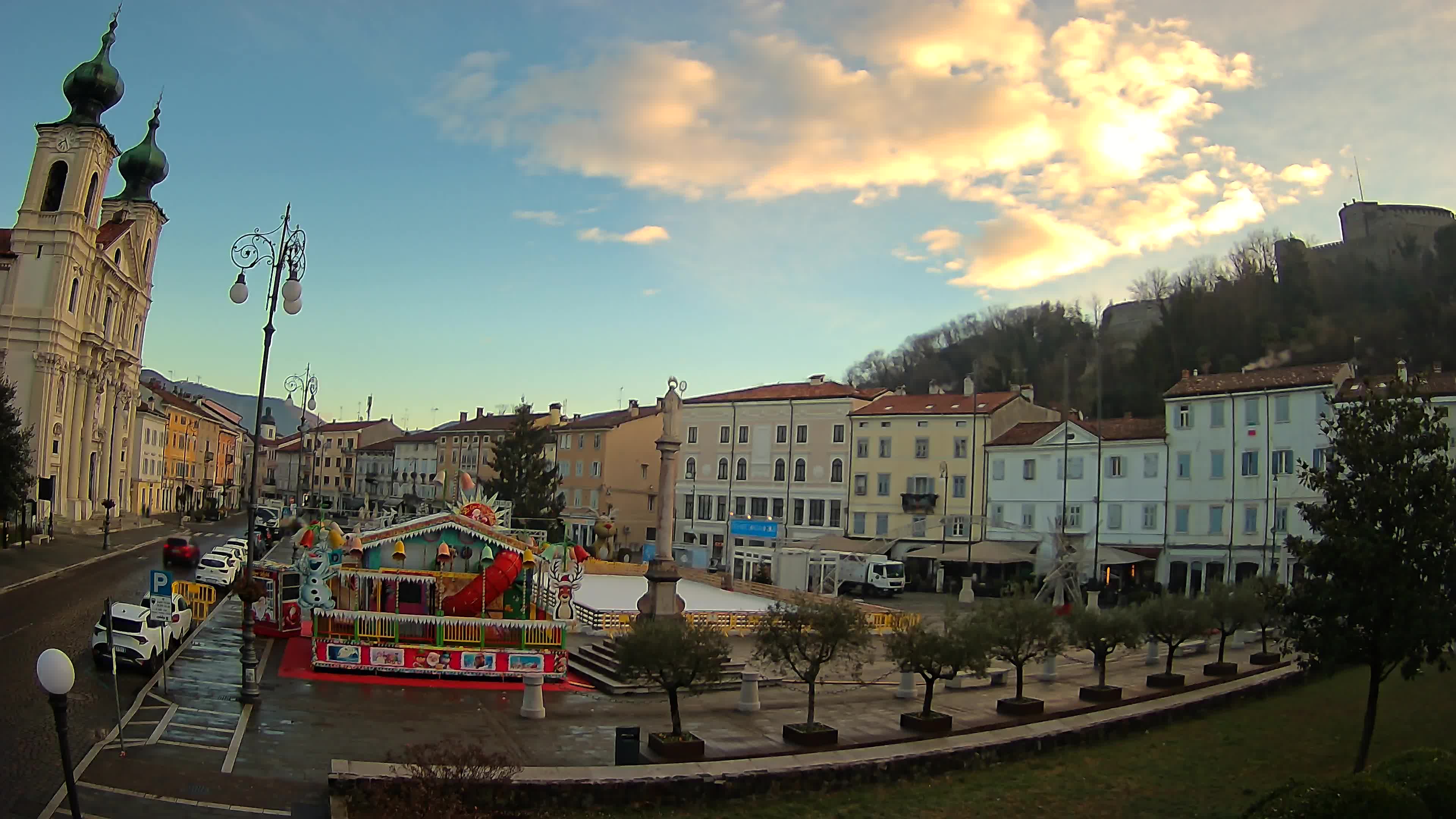 Gorizia – Place Vittoria – église st. Ignazio