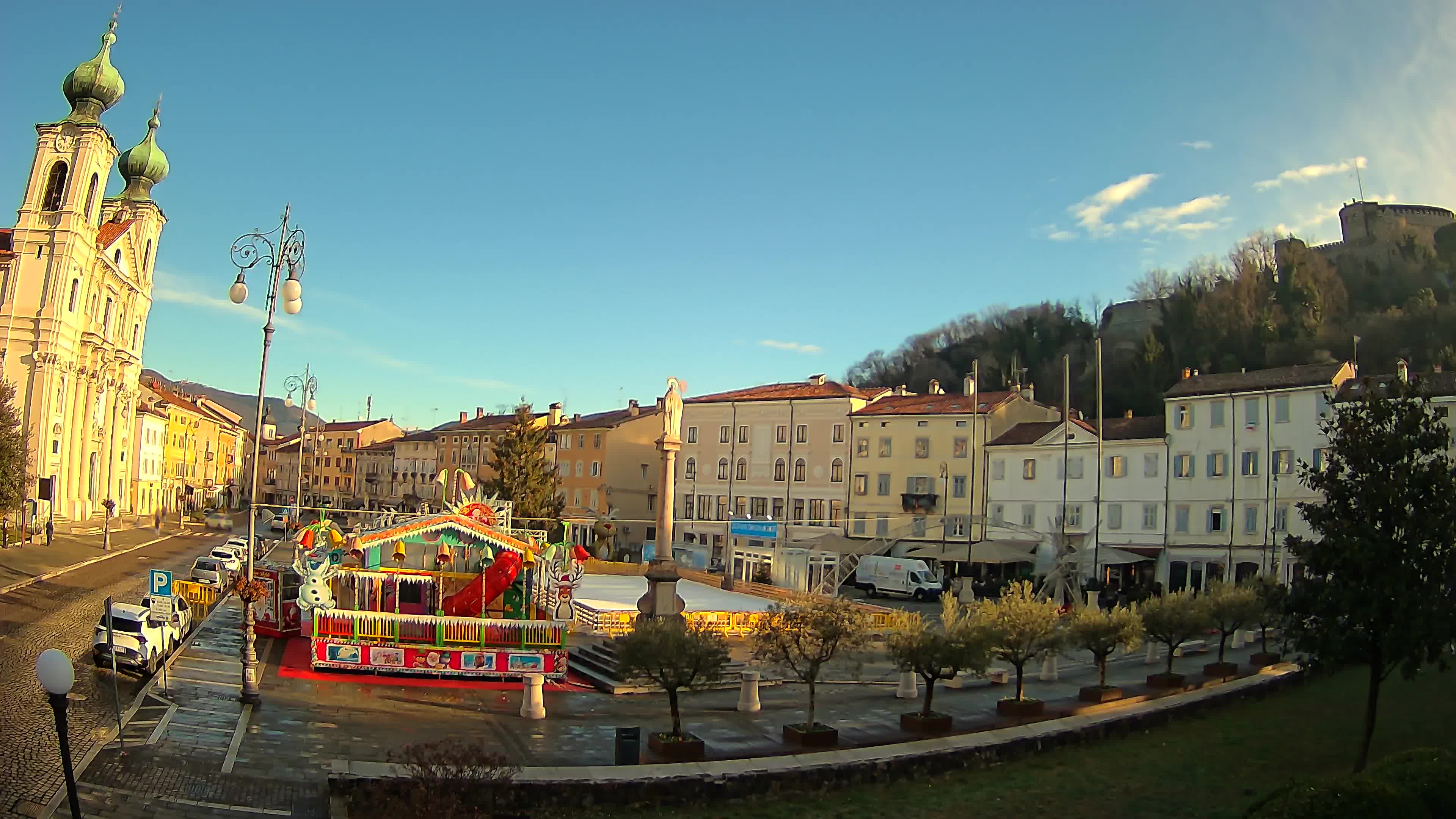 Gorizia – Place Vittoria – église st. Ignazio