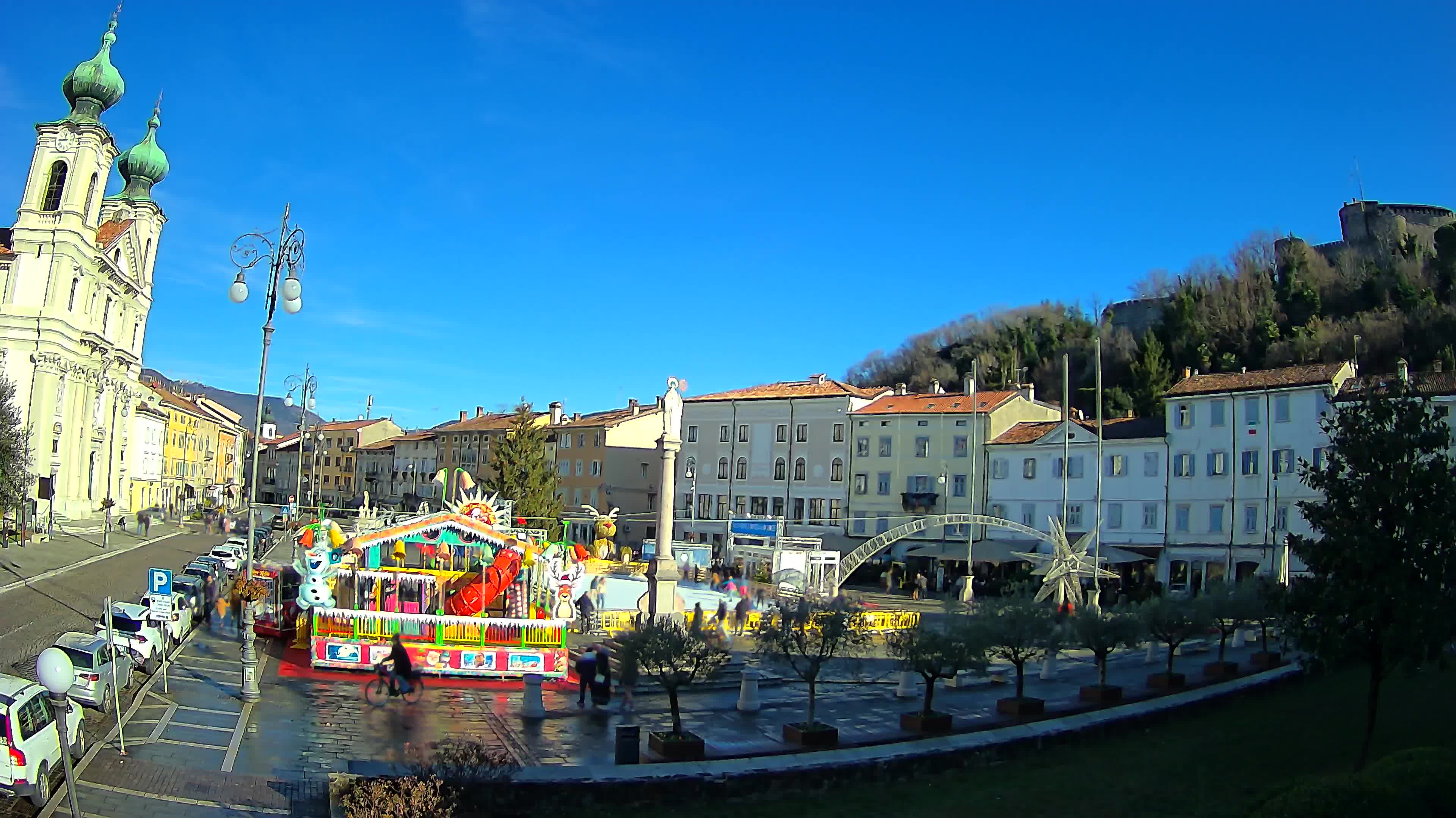 Webcam Gorizia Vittoria square – Church of st. Ignazio
