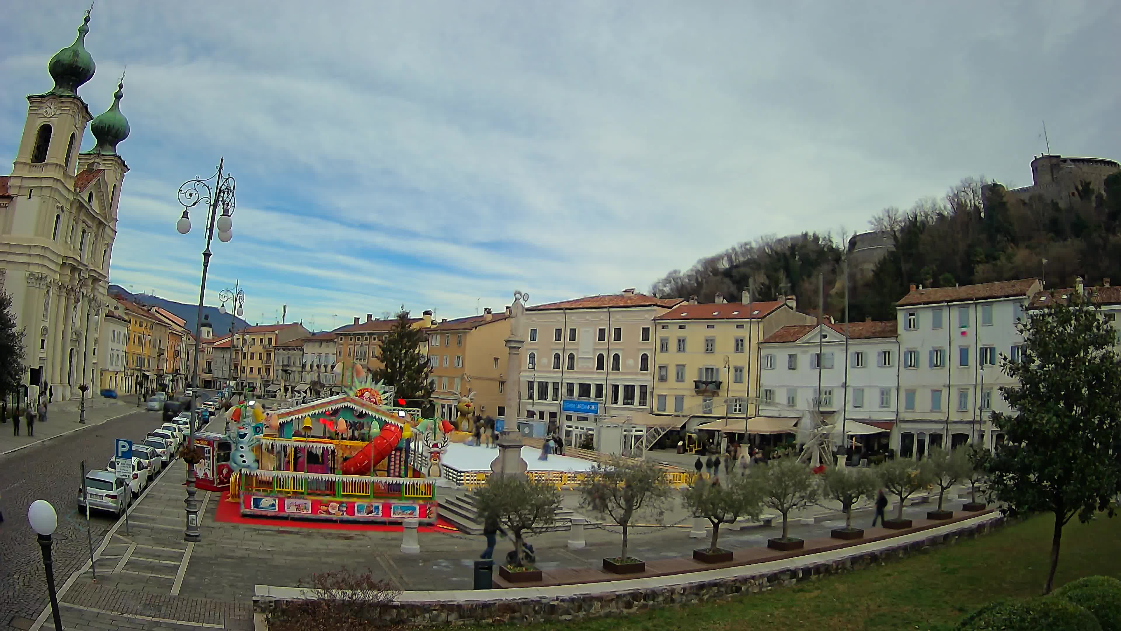 Webcam Gorizia Vittoria square – Church of st. Ignazio