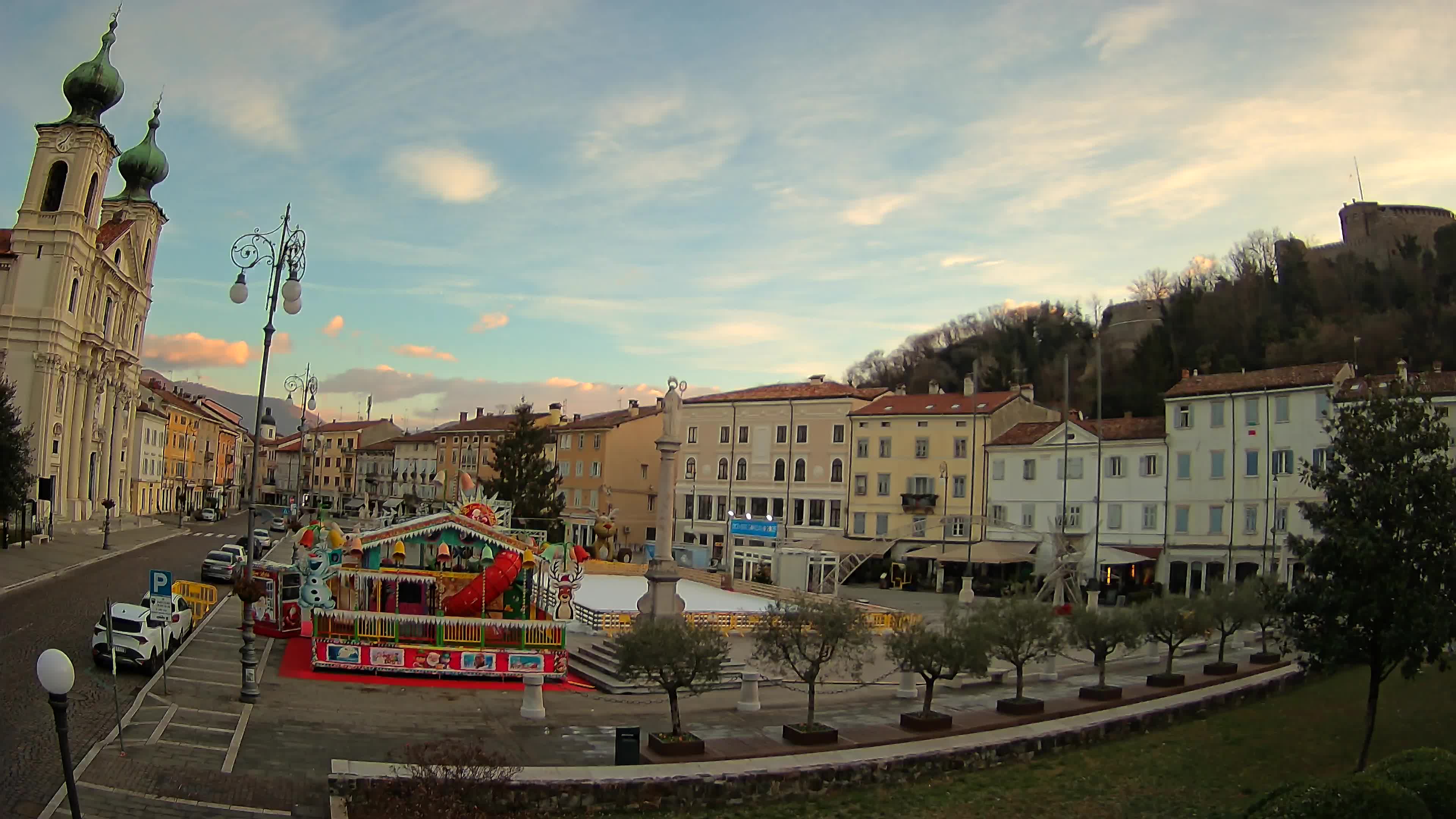Webcam Gorizia Vittoria square – Church of st. Ignazio